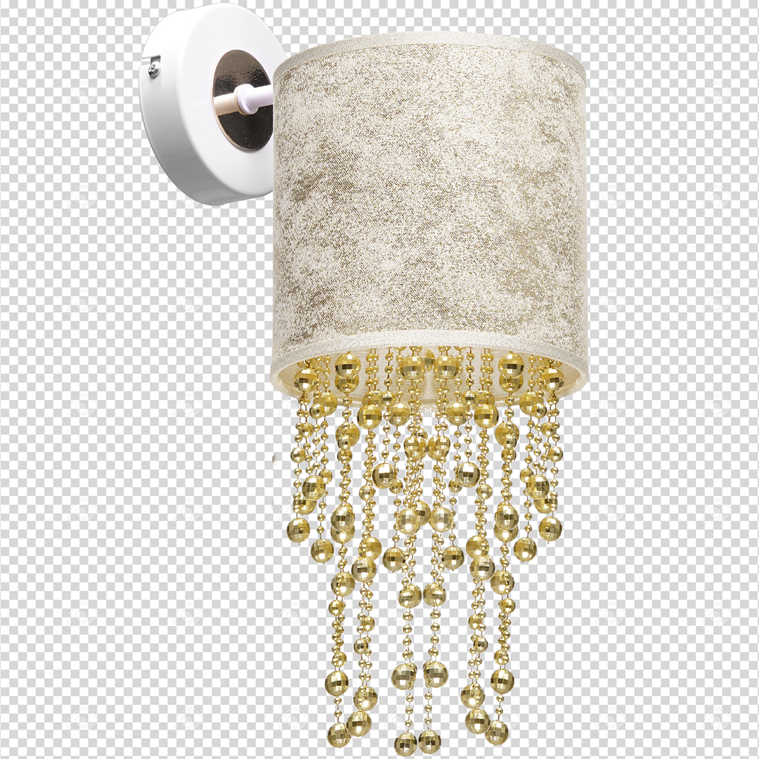 KINKIET ALMERIA WHITE/GOLD 1XE27