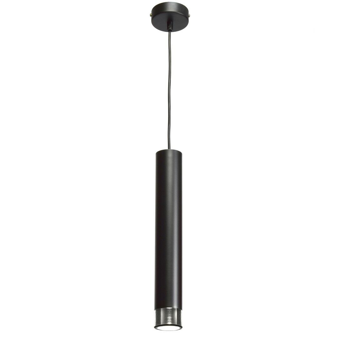 Lampa wisząca Dani Czarna/Chrom 1xGU10 MLP6231