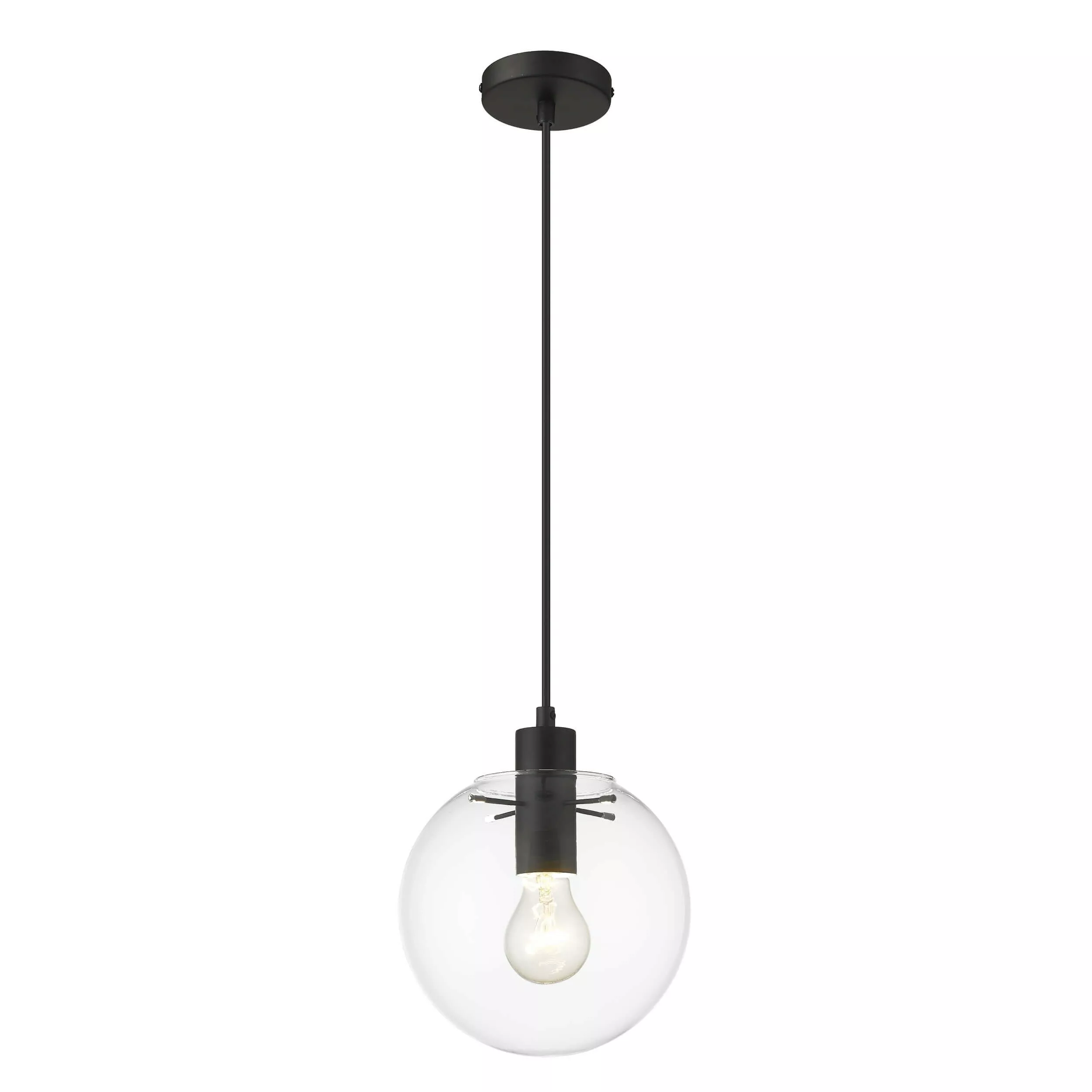LAMPA WISZĄCA PUERTO MAŁA 1XE27 CZARNA LP-004/1P S BK