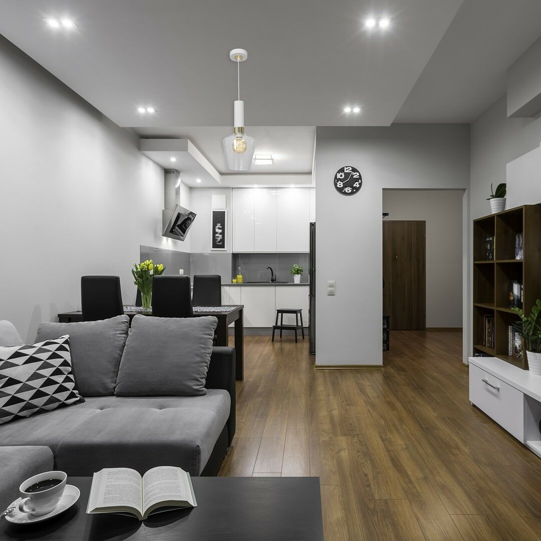 Lampa wisząca Roma Biała 1xE27 MLP6487