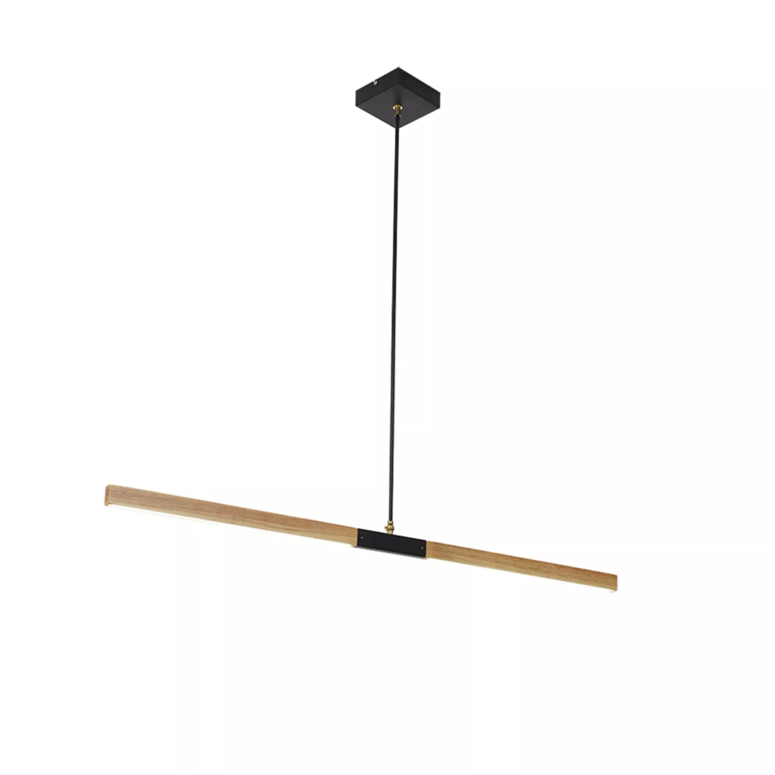 LAMPA WISZĄCA LUGANO 1XLED BRĄZOWA/CZARNA LP-2828/1P -132
