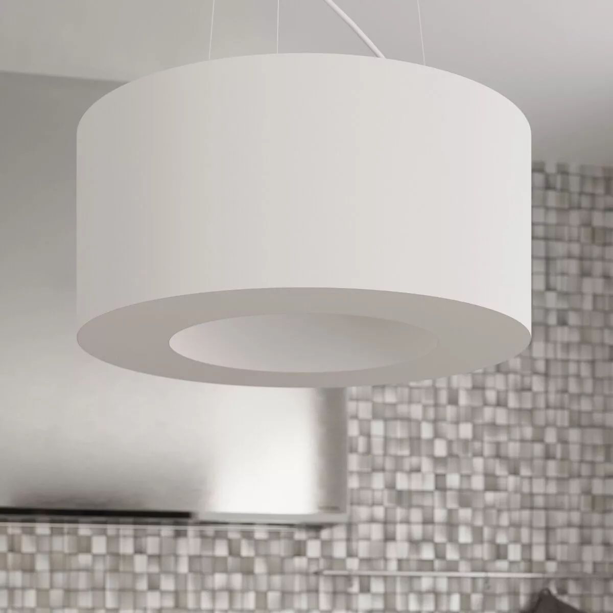 ŻYRANDOL SATURNO SLIM 70 BIAŁY