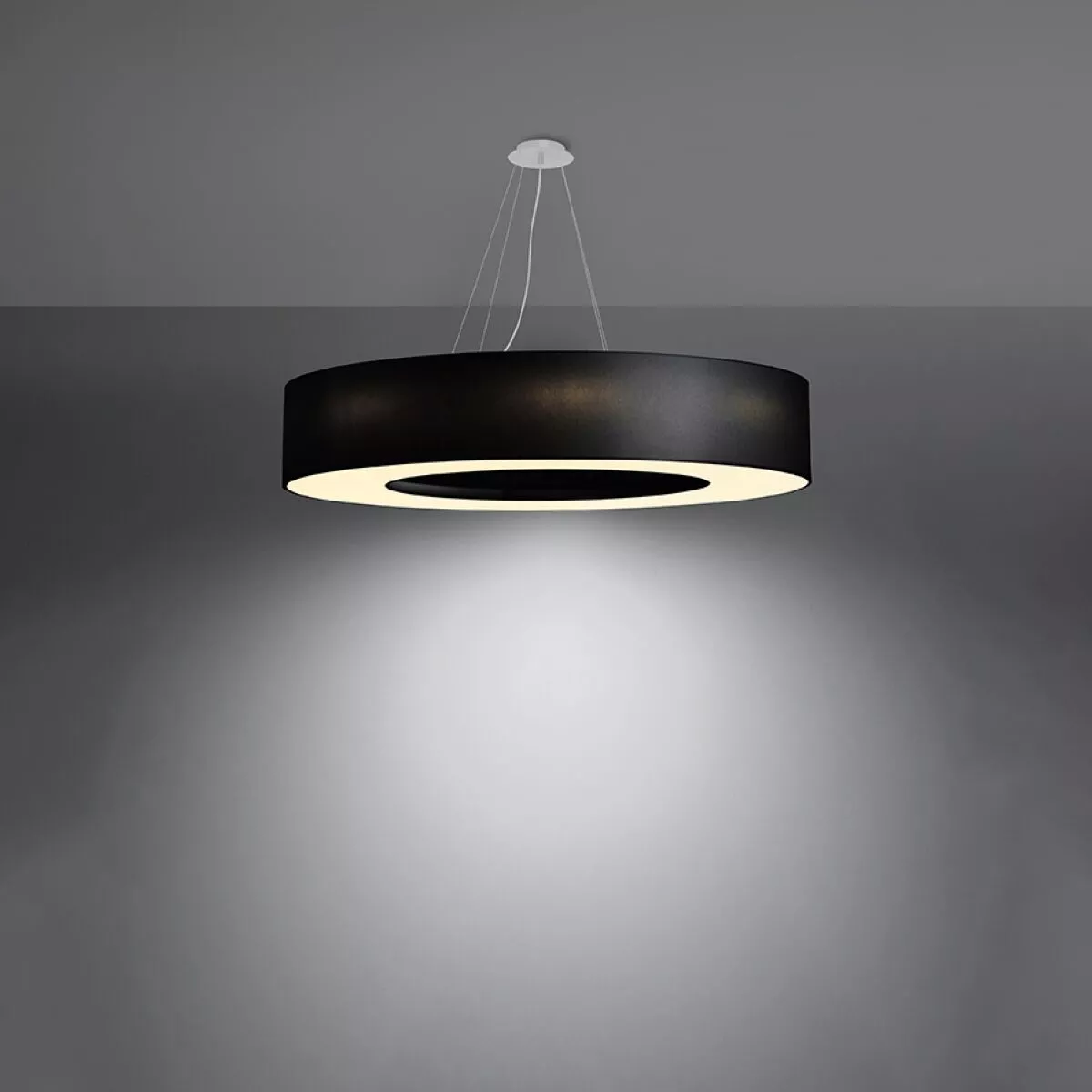 ŻYRANDOL SATURNO 90 CZARNY