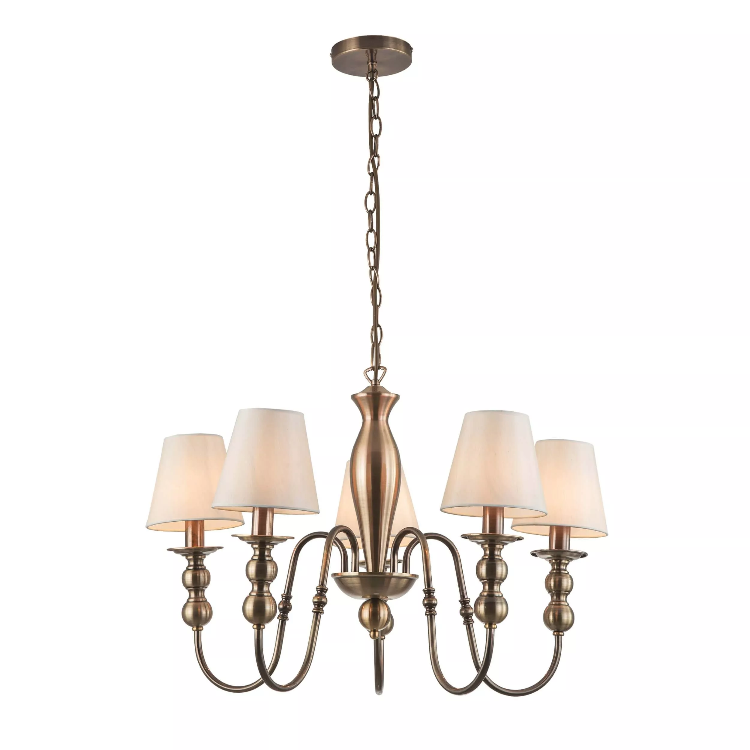 LAMPA WISZĄCA GRADO 5XE14 PATYNA LP-888/5P