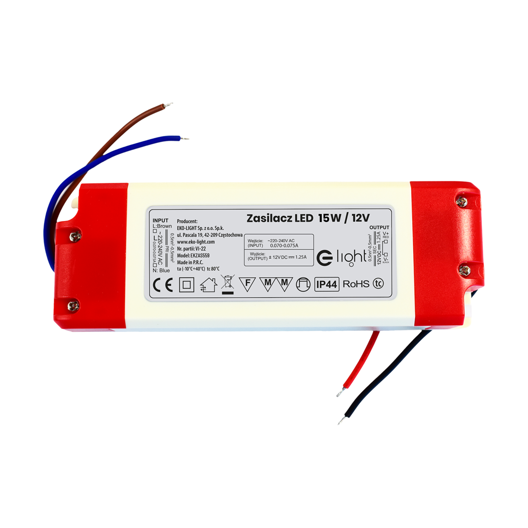 ZASILACZ LED 15W IP20