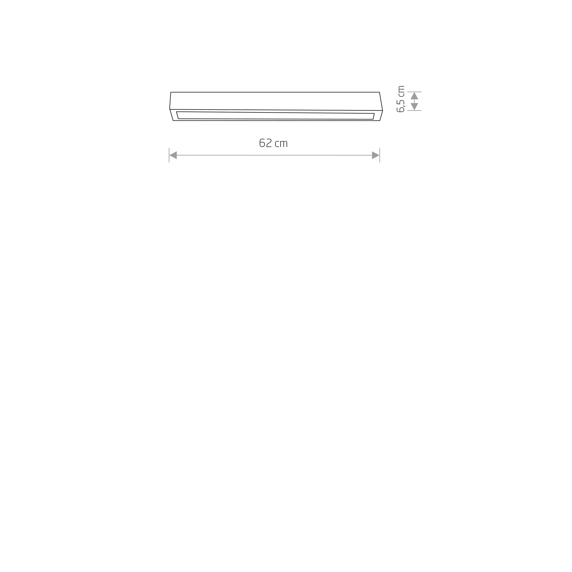 STRAIGHT CEILING LED S