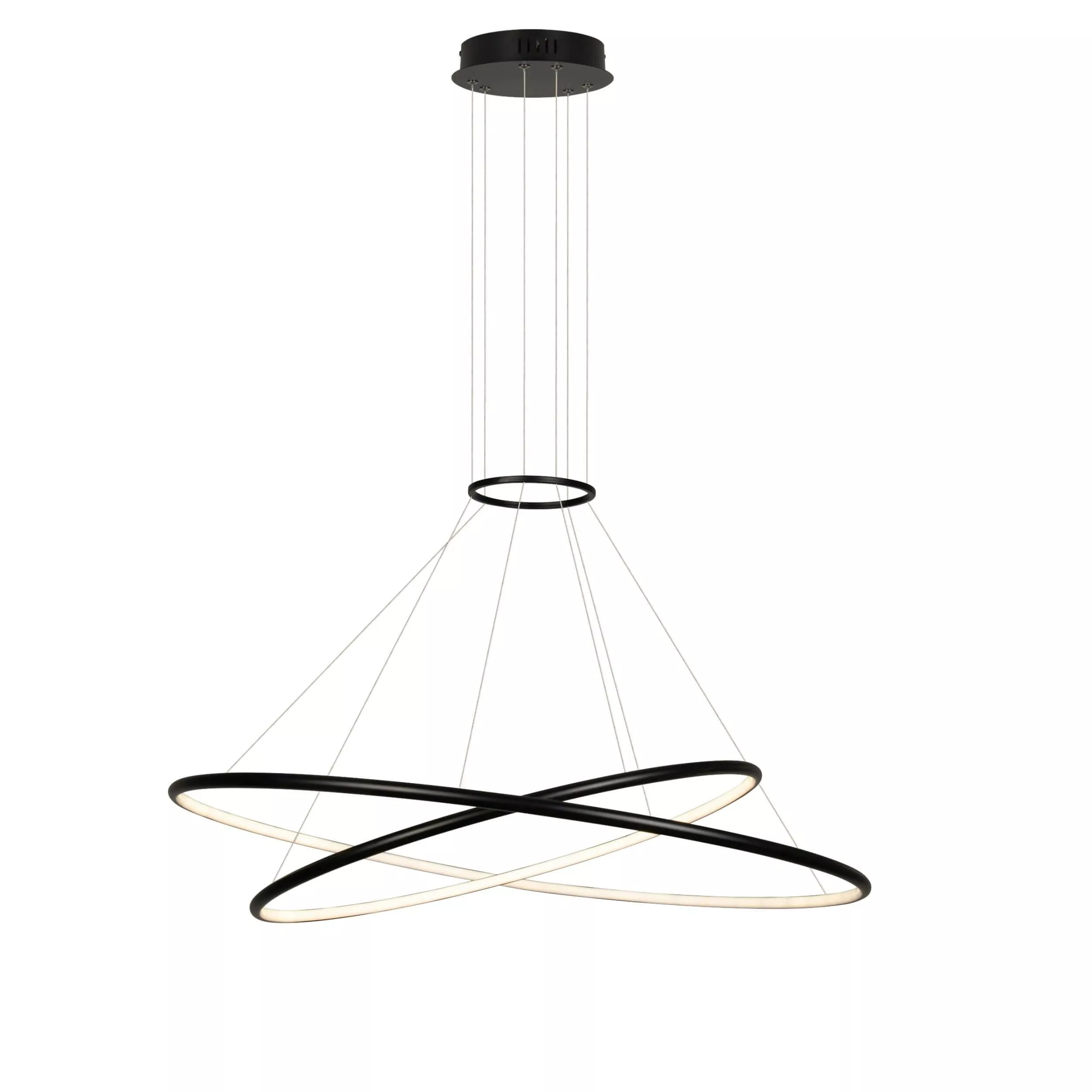 LAMPA WISZĄCA HALIFAX 2XLED CZARNA LP-940/2P 4BK