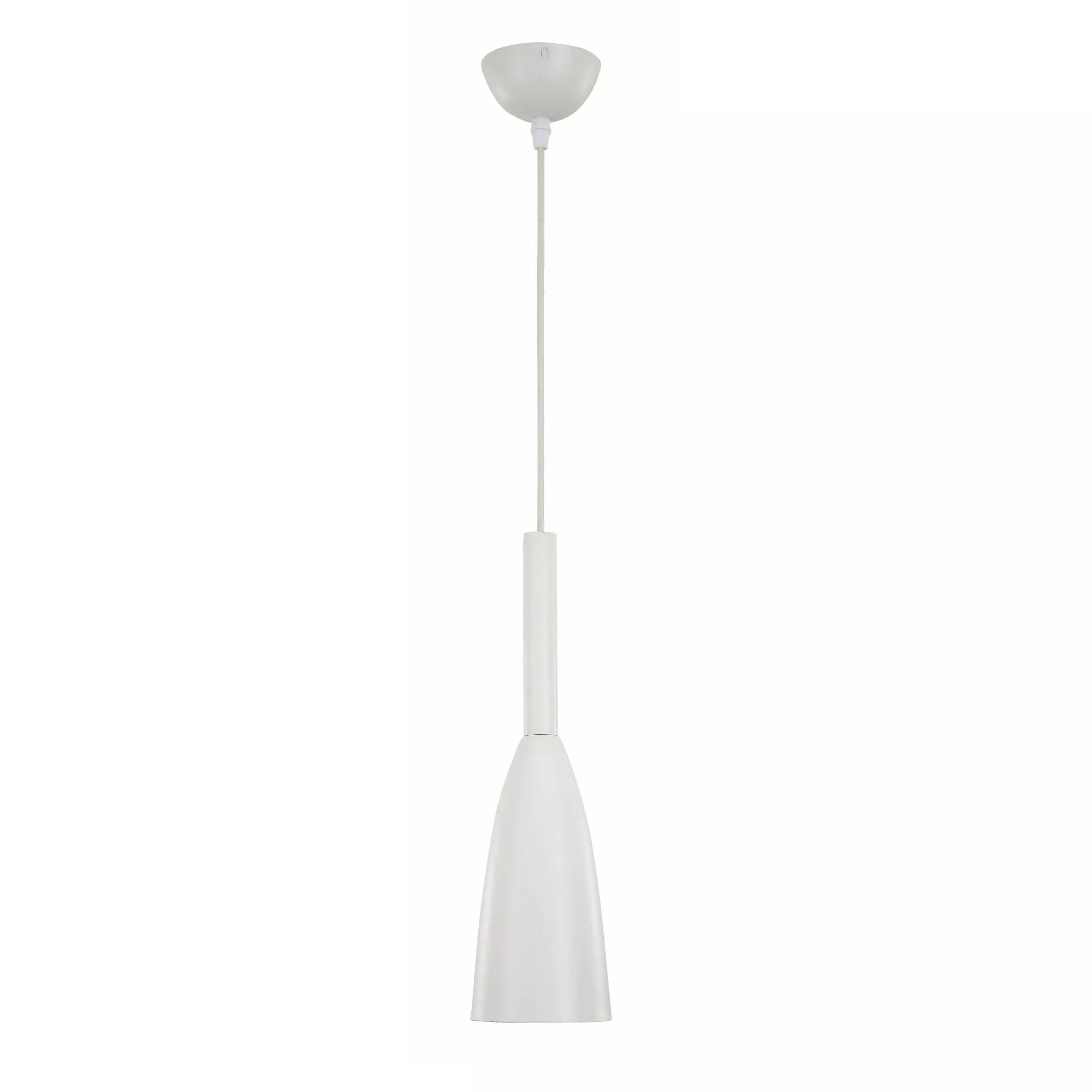 LAMPA WISZĄCA SOLIN WISZĄCA 1XE27 BIAŁA LP-181/1P WH