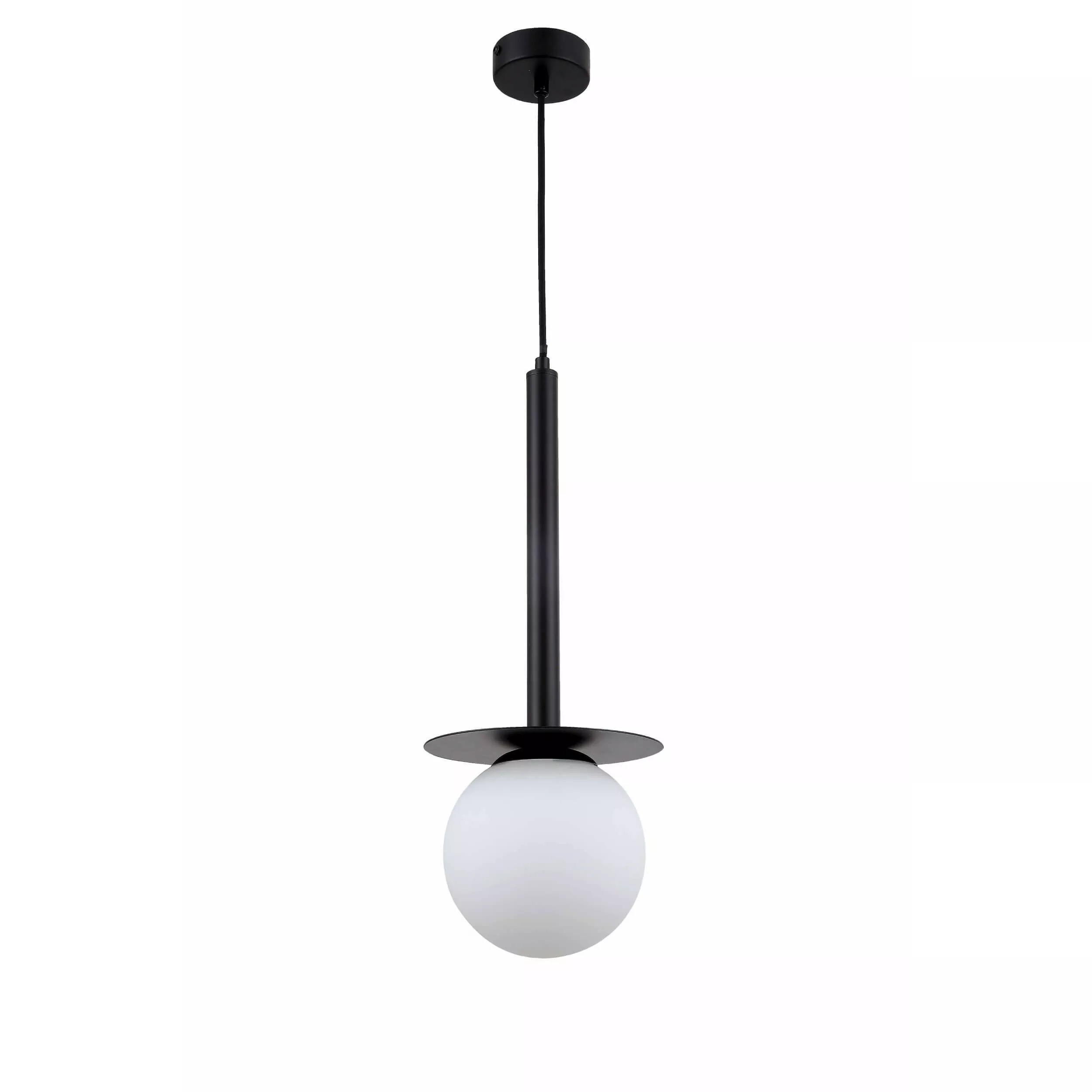 LAMPA WISZĄCA ROMA 1XE14 CZARNA LP-1345/1P BK