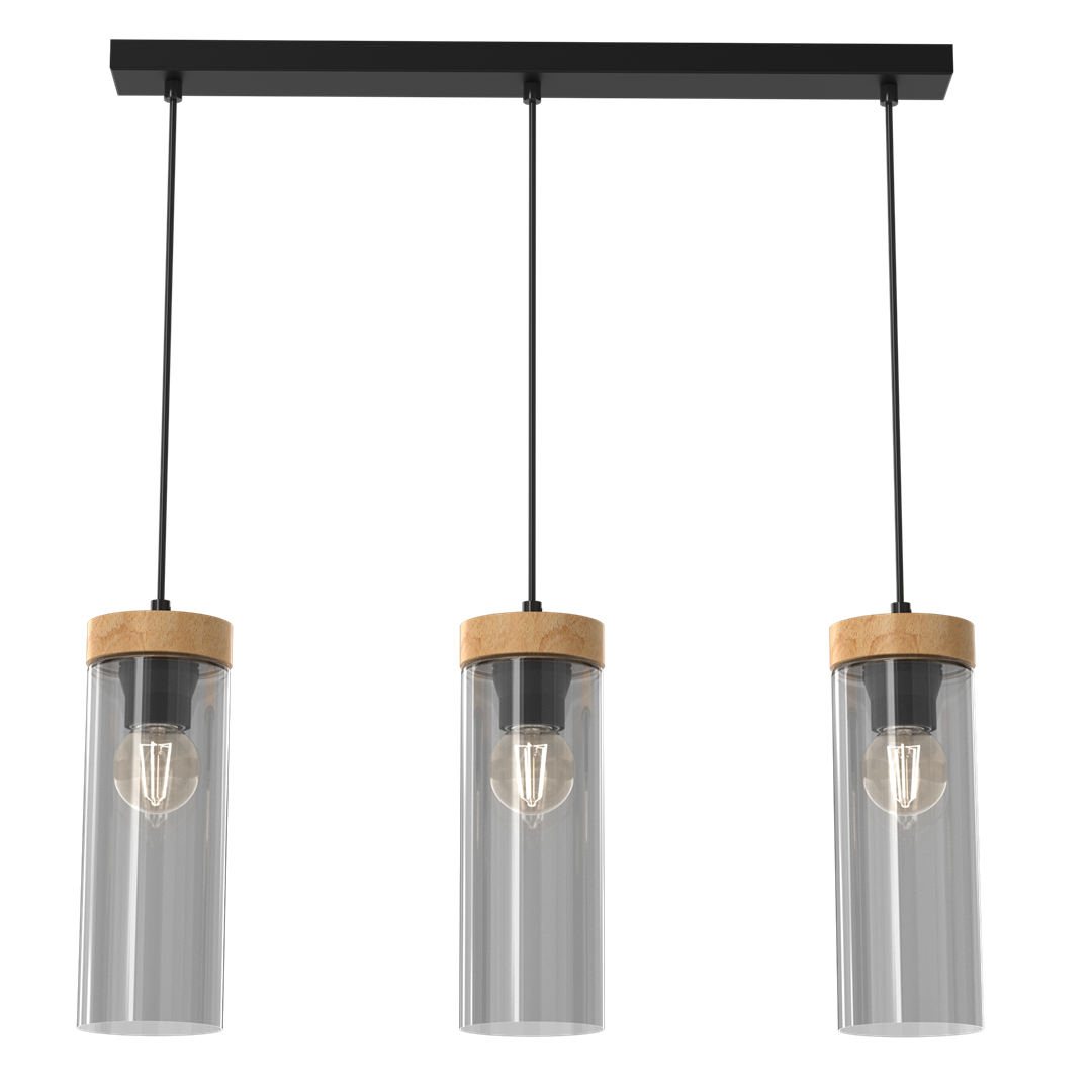 LAMPA WISZĄCA ELICA 3XE27