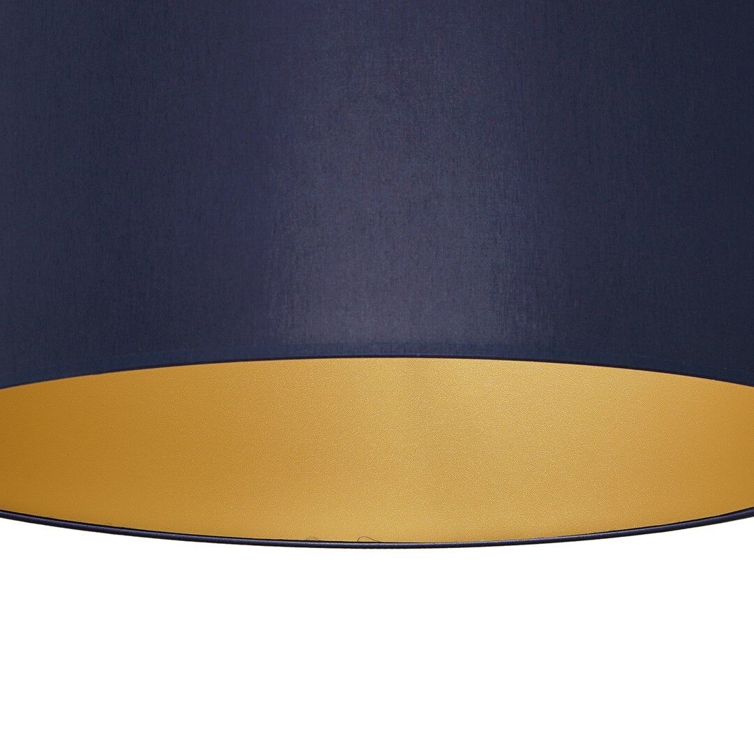 LAMPA SUFITOWA BEN NAVY BLUE/GOLD 3XE27