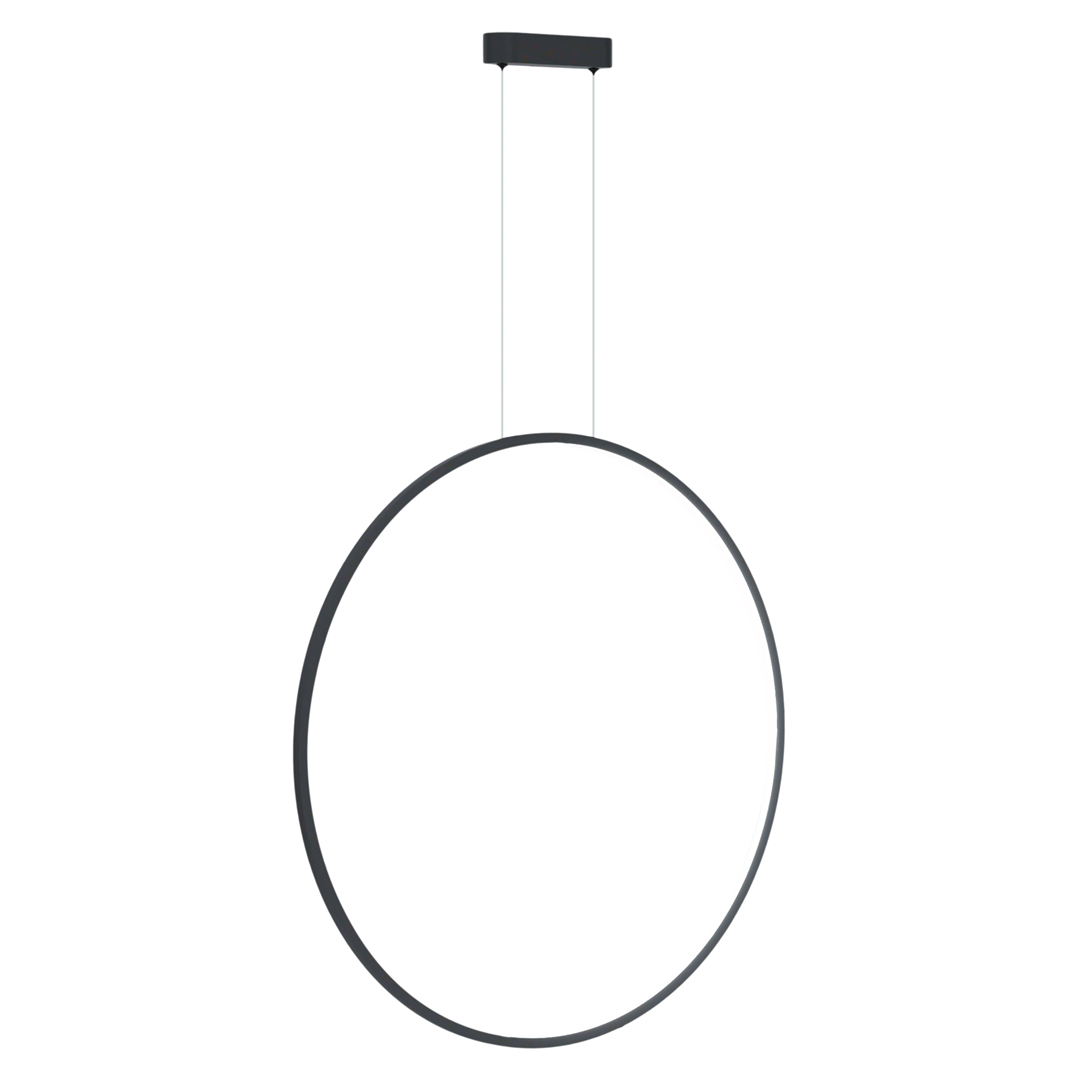 Lampa wisząca Saturno Czarna 46W LED ML8856