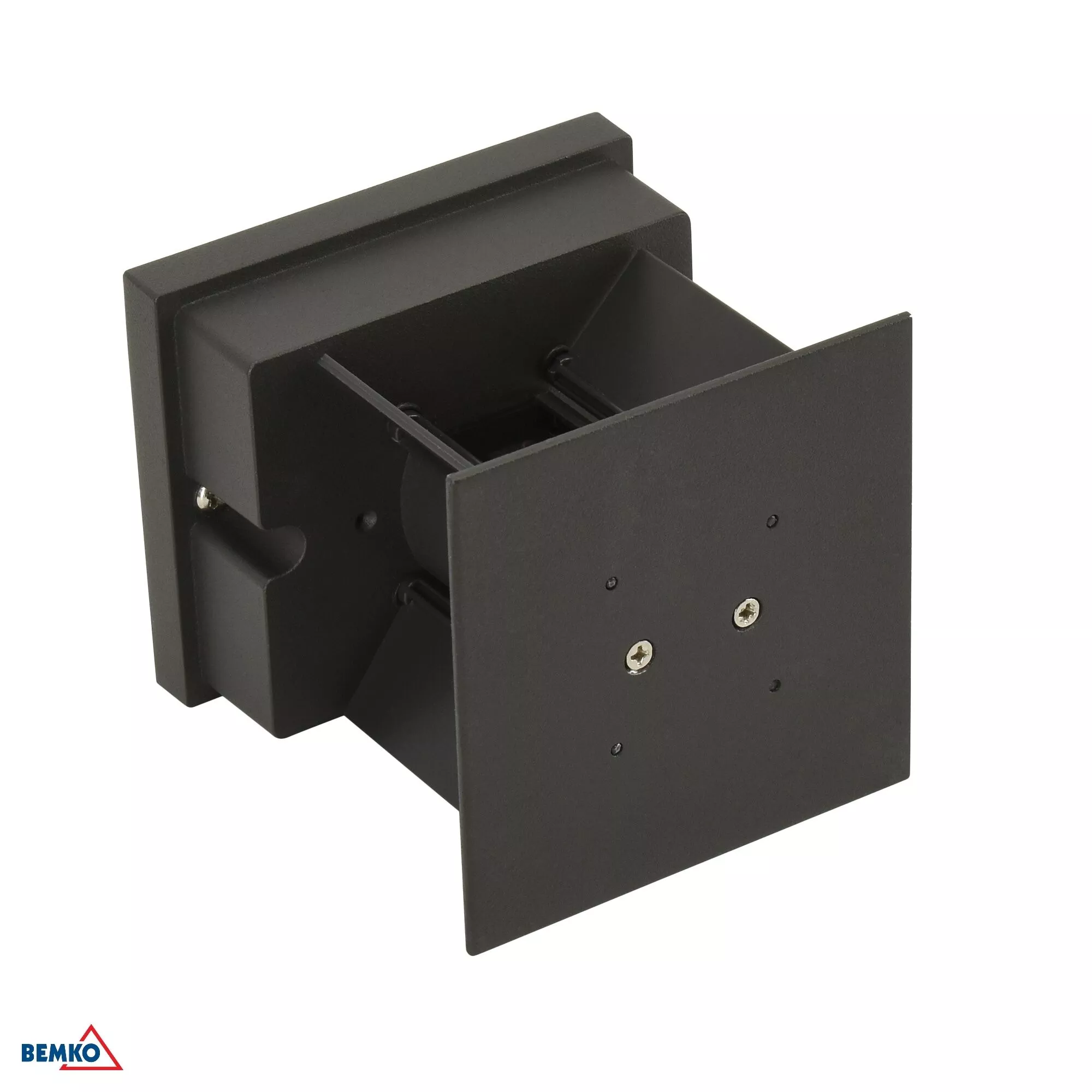 Oprawa elewacyjna Valit 12W 4000K 1100LM IP65 Owalna Grafit C25-EL2-KR-205GR-4K Bemko