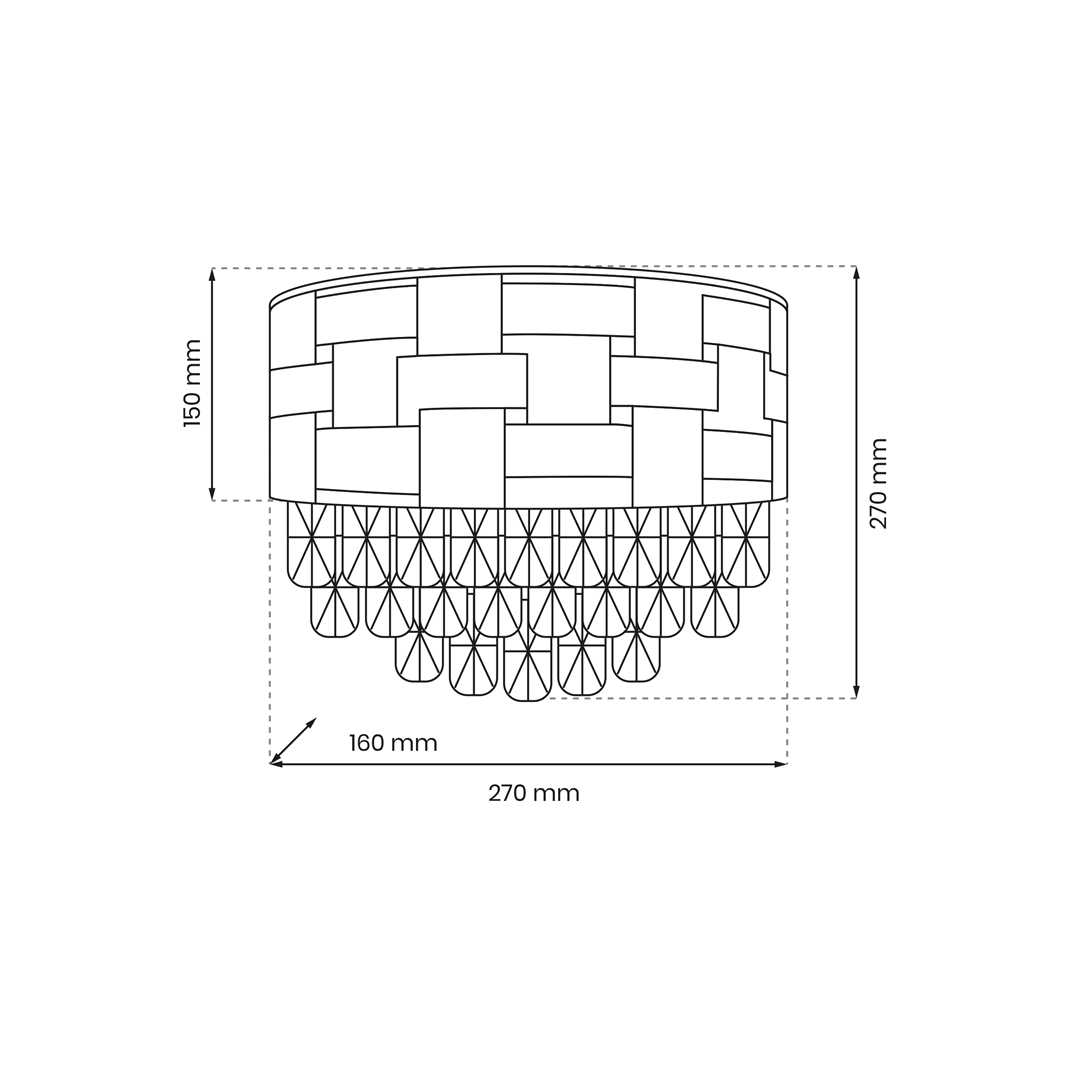 Kinkiet Luxuria 2xE14 ML8893