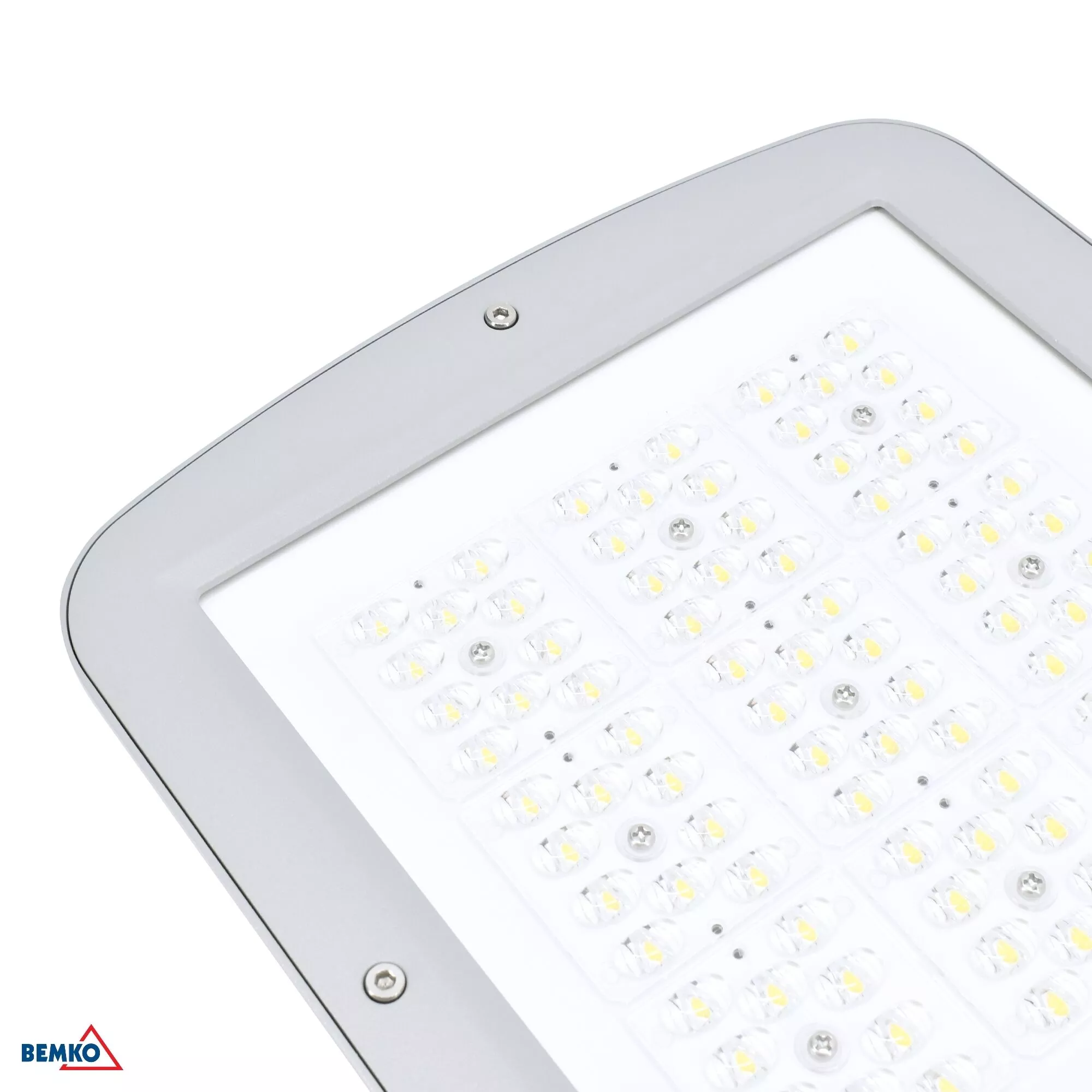 Oprawa uliczna LED Bemko Avenue 100W jasnoszara C82-AVN-100B0-74S1-9006-T2M