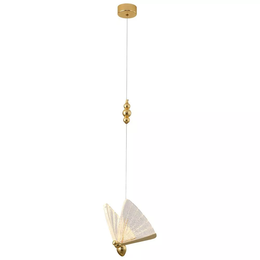 LAMPA WISZĄCA BEE LAMP 1 LED ZŁOTA 21 CM
