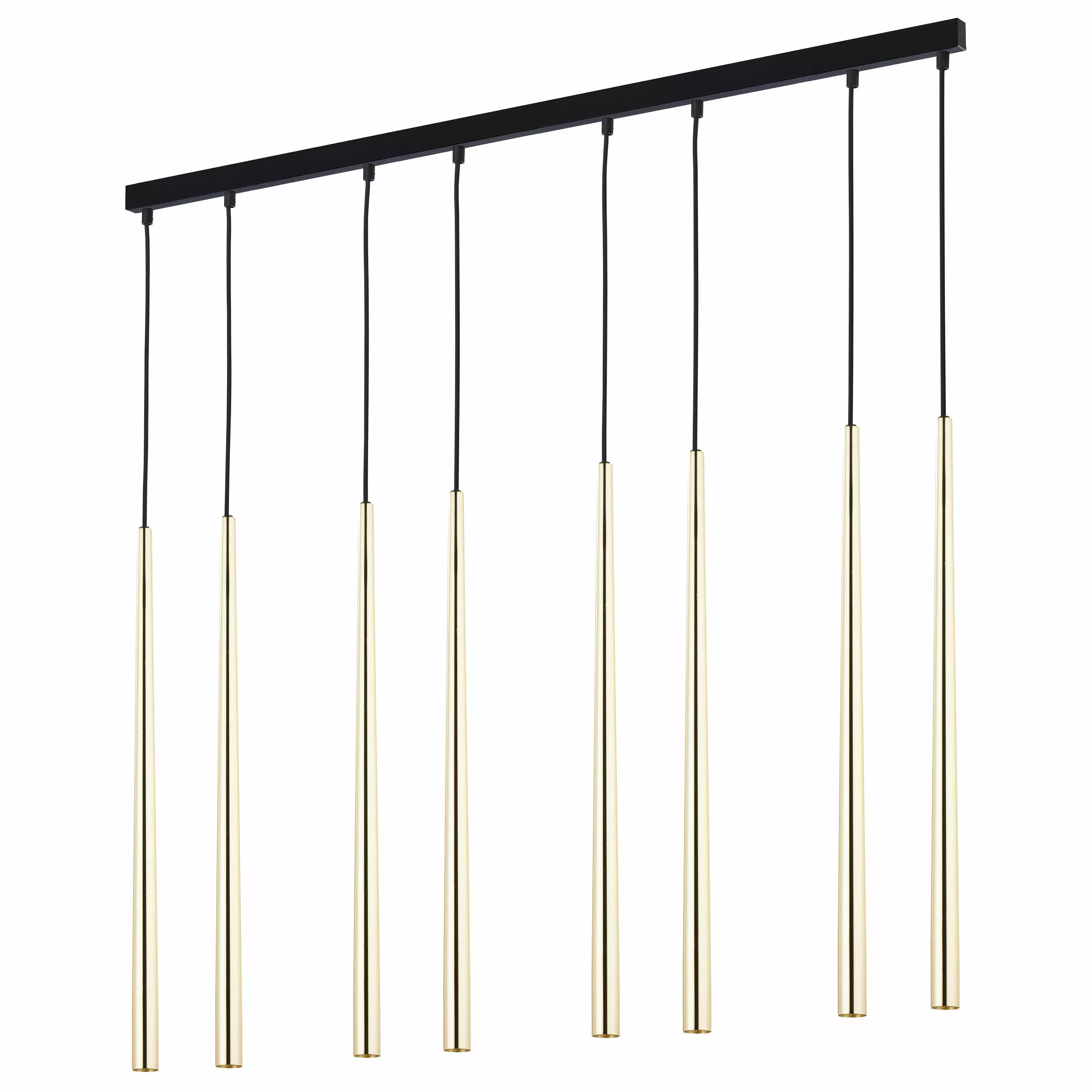 PIANO GOLD LAMPA WISZĄCA 8 PŁ