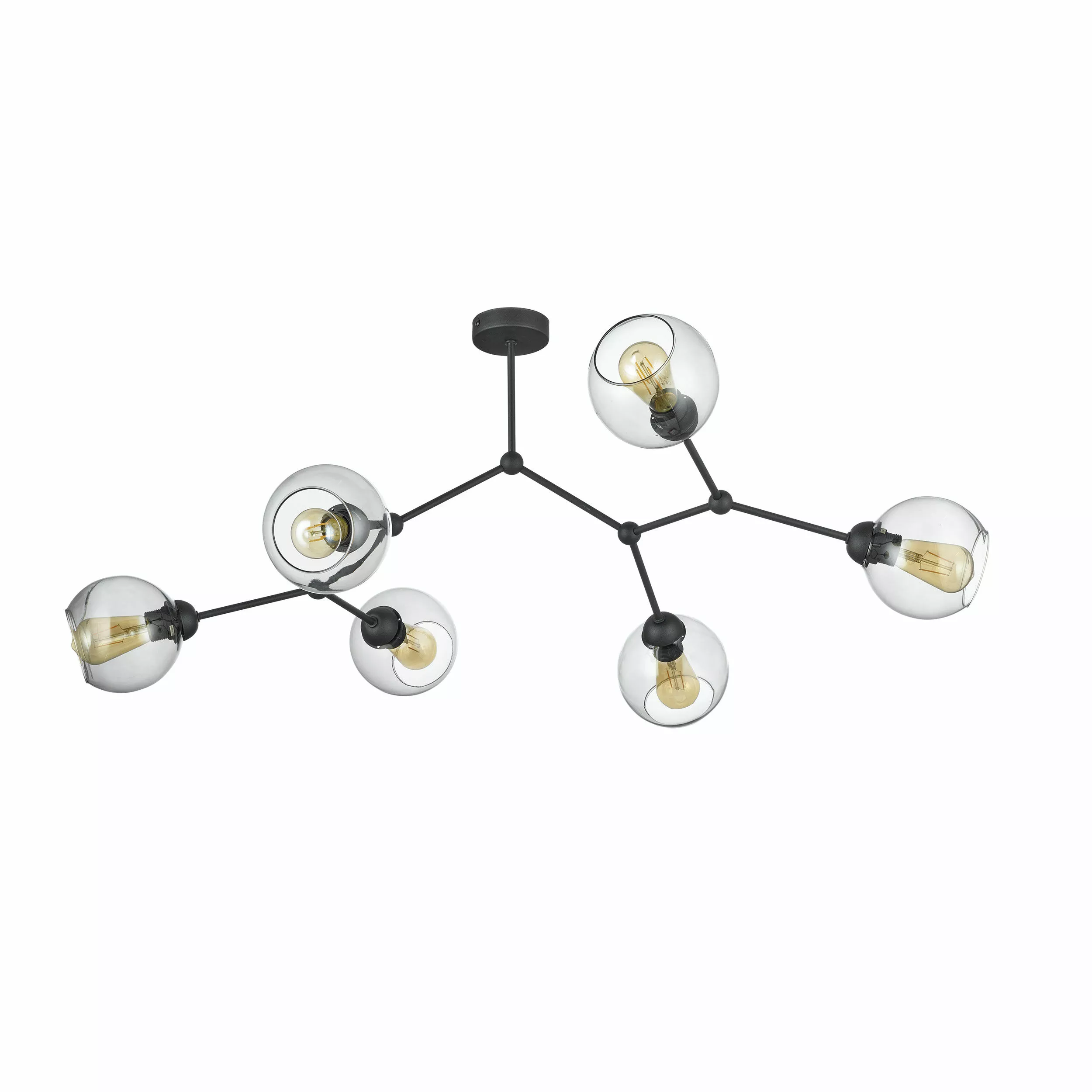 FAIRY LAMPA SUFITOWA 6 CZARNA