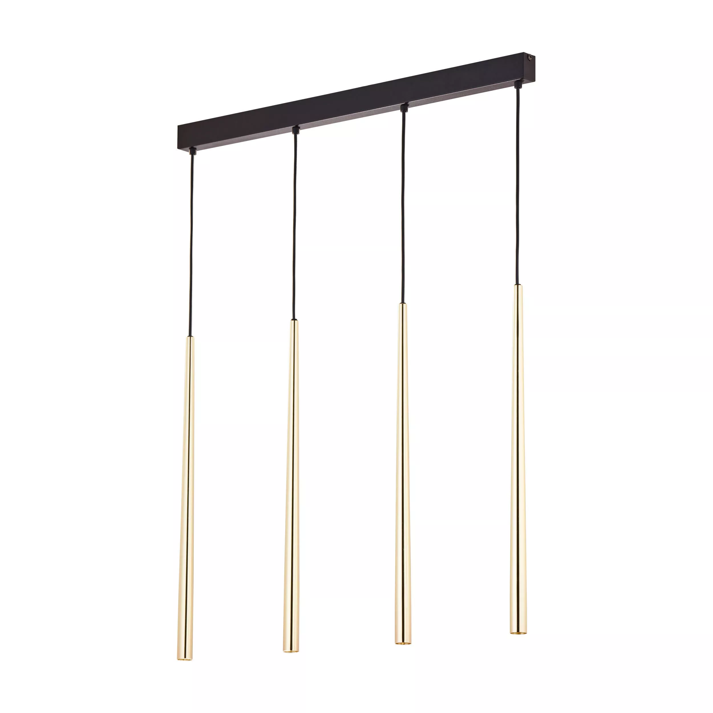 PIANO GOLD LAMPA WISZĄCA 4 PŁ