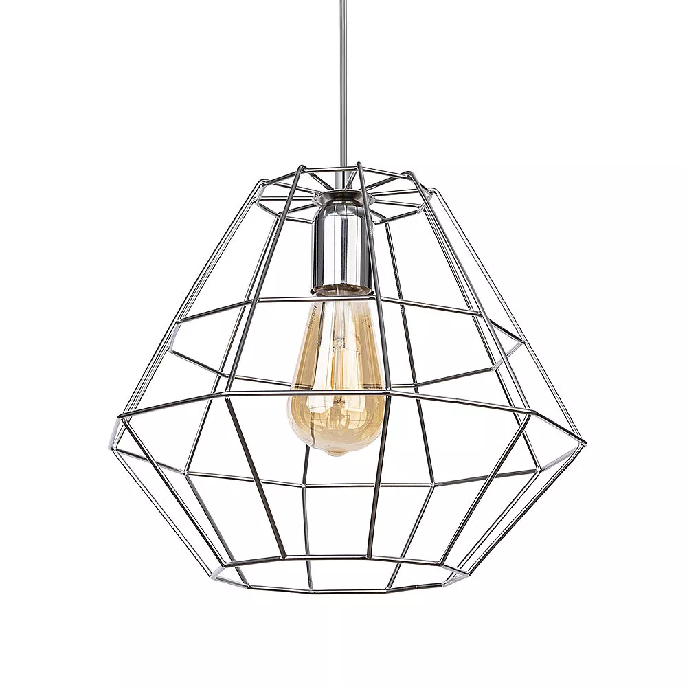 DIAMOND SILVER LAMPA WISZĄCA 1  CHROM