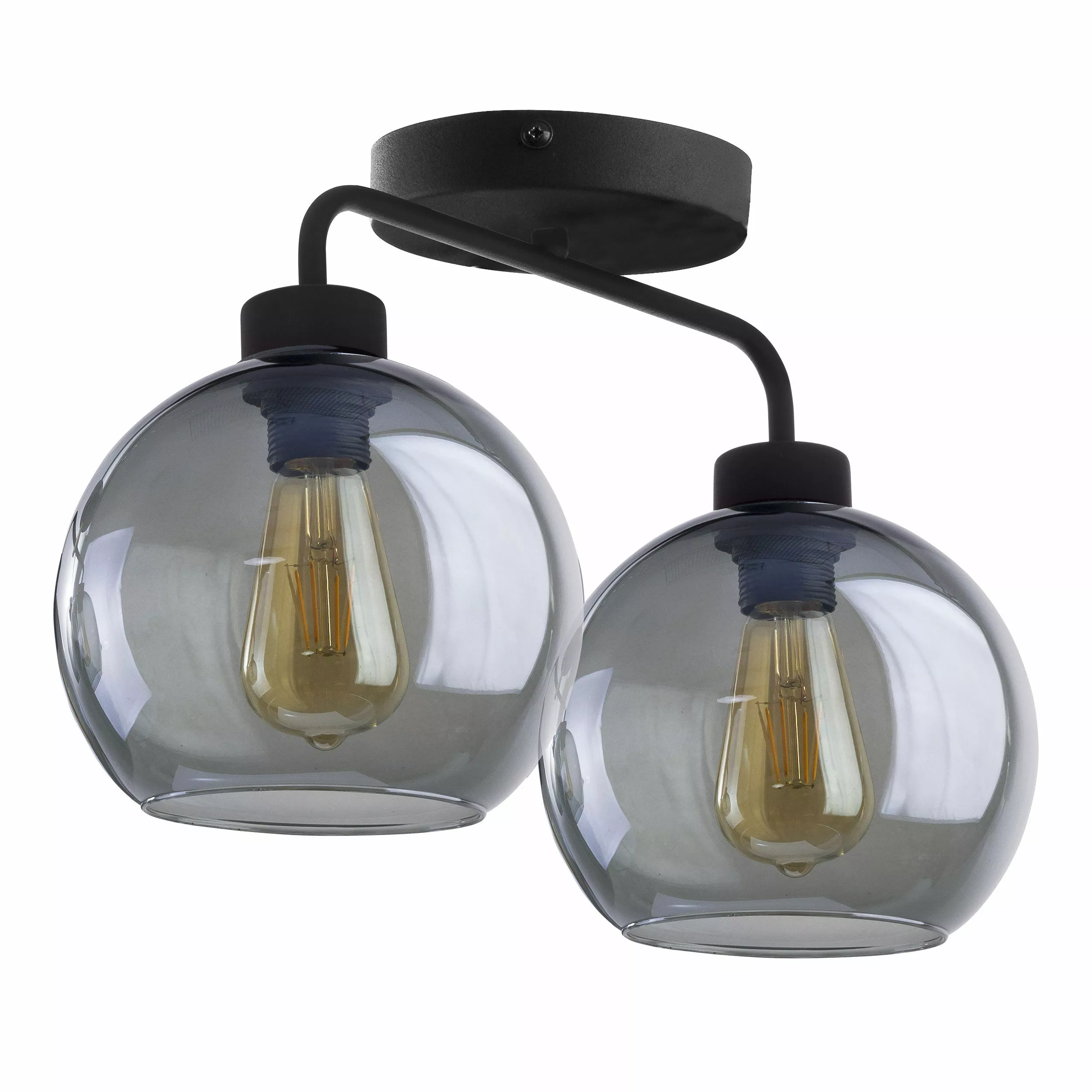 BARI LAMPA SUFITOWA  GRAPHITE 2