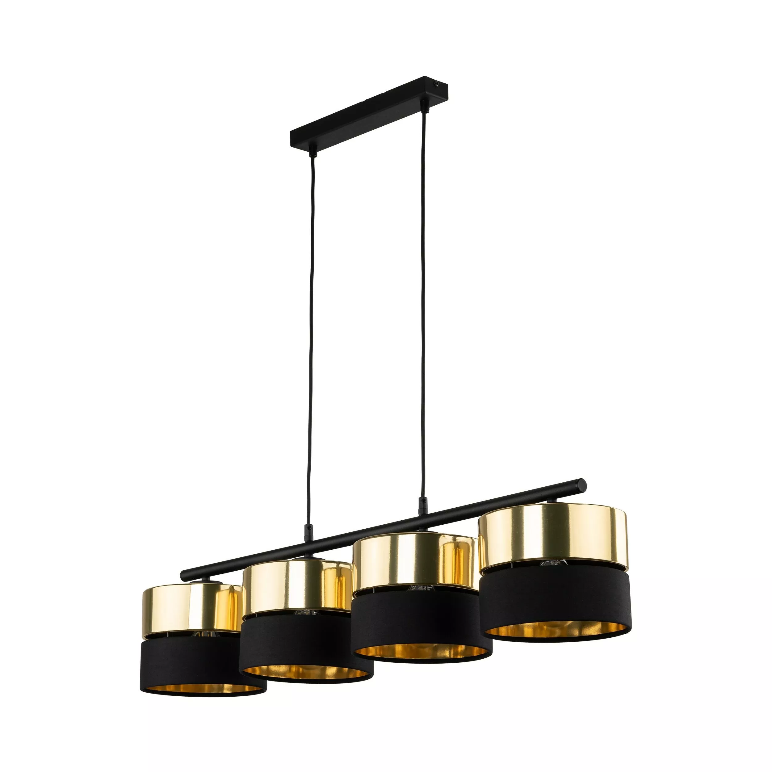 HILTON BLACK/GOLD LAMPA WISZĄCA