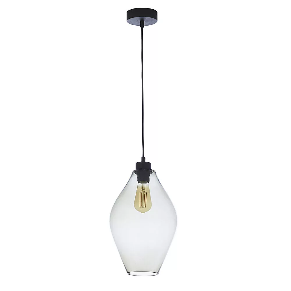 TULON LAMPA WISZĄCA 1 TRANSPARENT