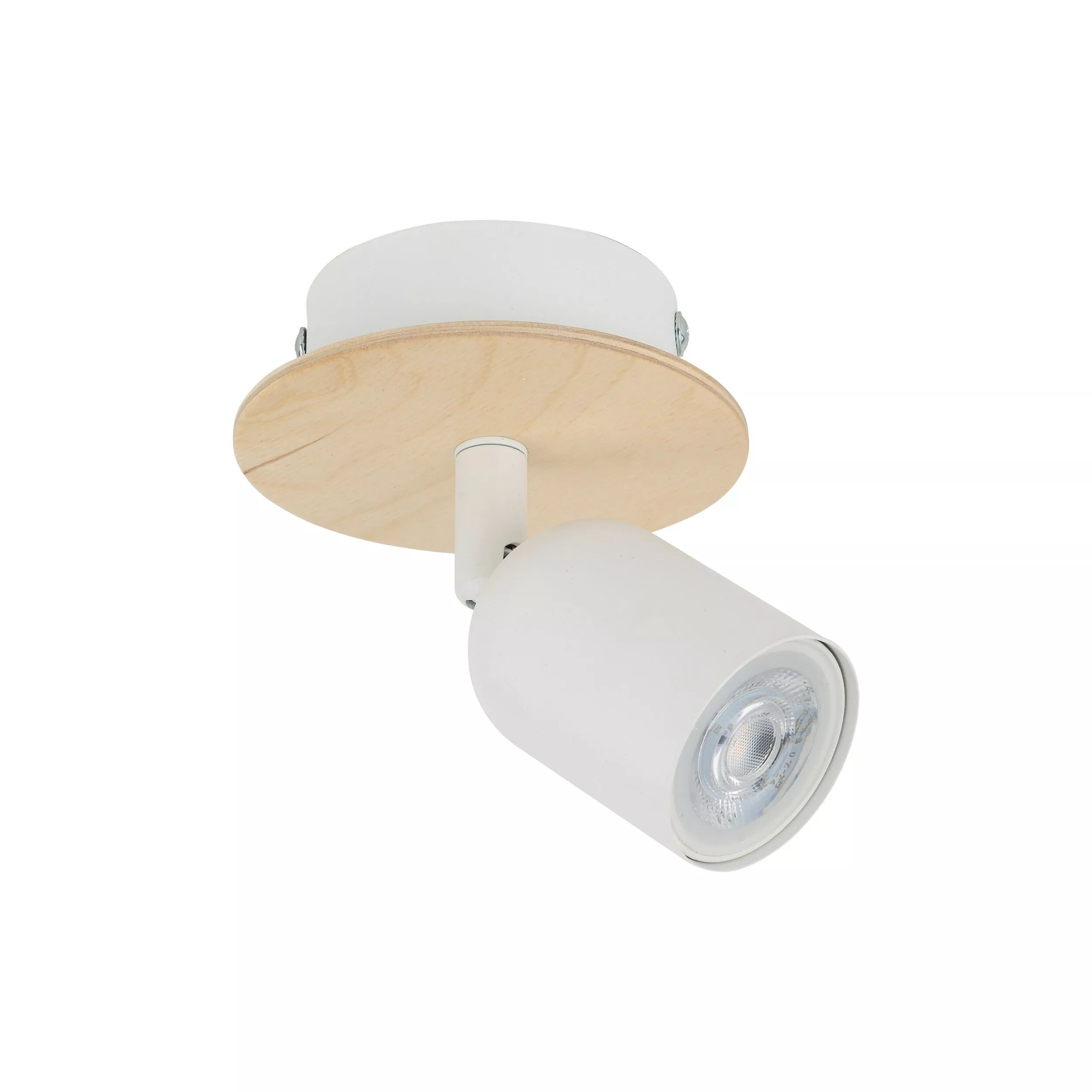 TOP WOOD WHITE LAMPA SUFITOWA 1 PŁ