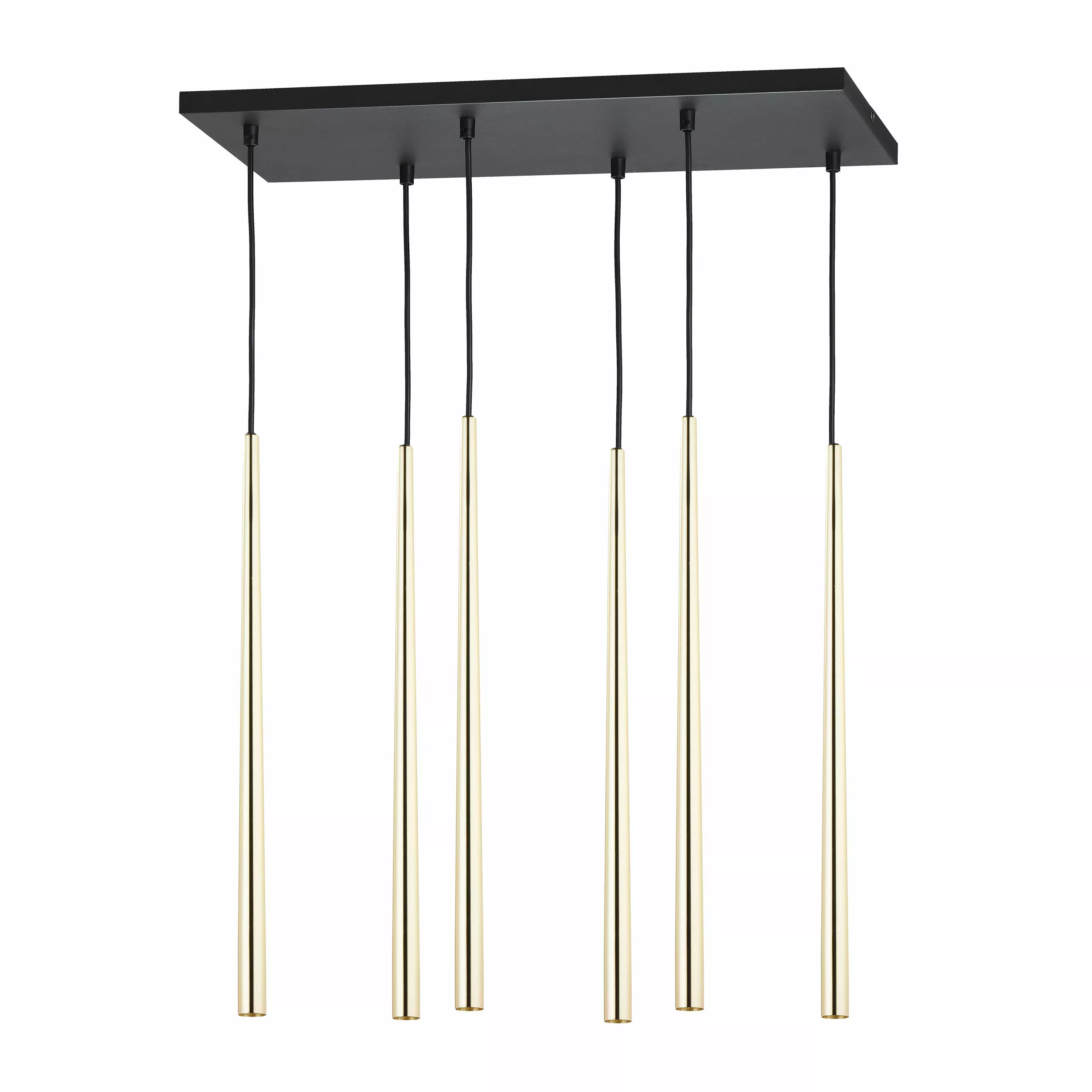PIANO GOLD LAMPA WISZĄCA 6 PŁ
