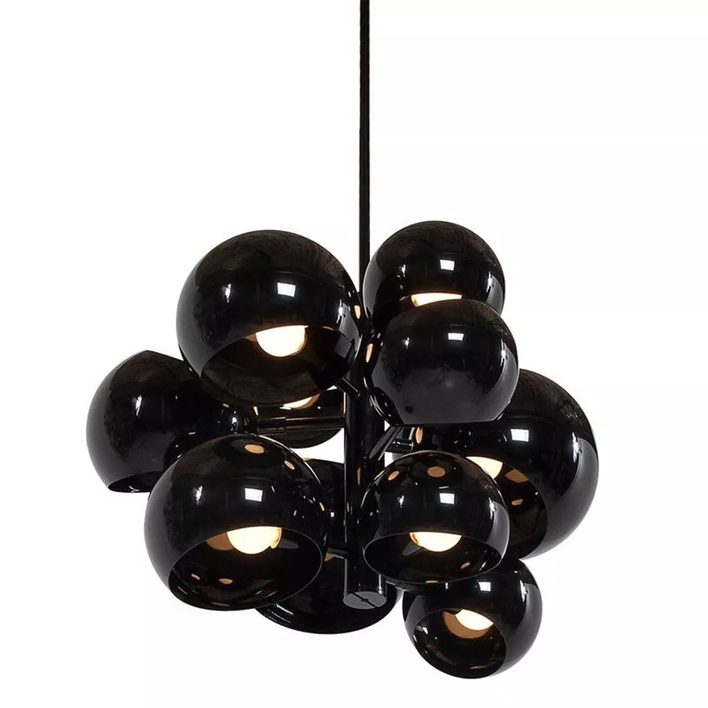 LAMPA WISZĄCA ASTRONOMY-11 CZARNA 55 CM