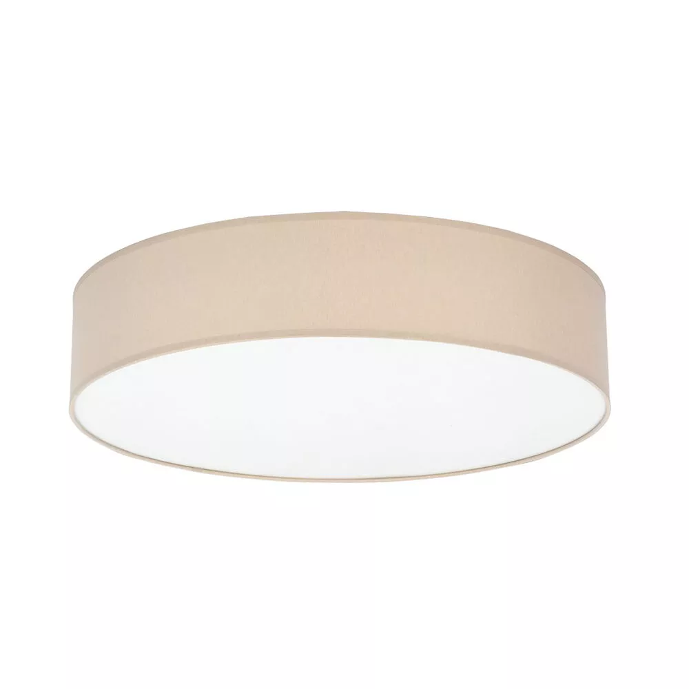 RONDO BEŻOWE LAMPA SUFITOWA 4  600