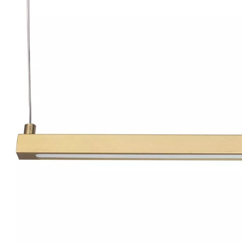 LAMPA WISZĄCA BEAM-100 LED ZŁOTA 100 CM