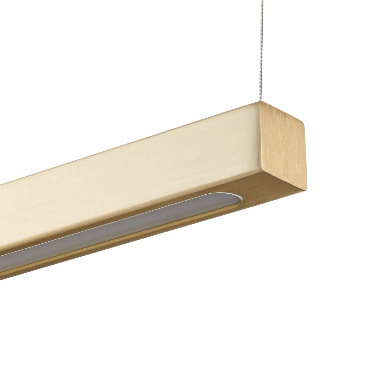 LAMPA WISZĄCA BEAM-100 LED ZŁOTA 100 CM