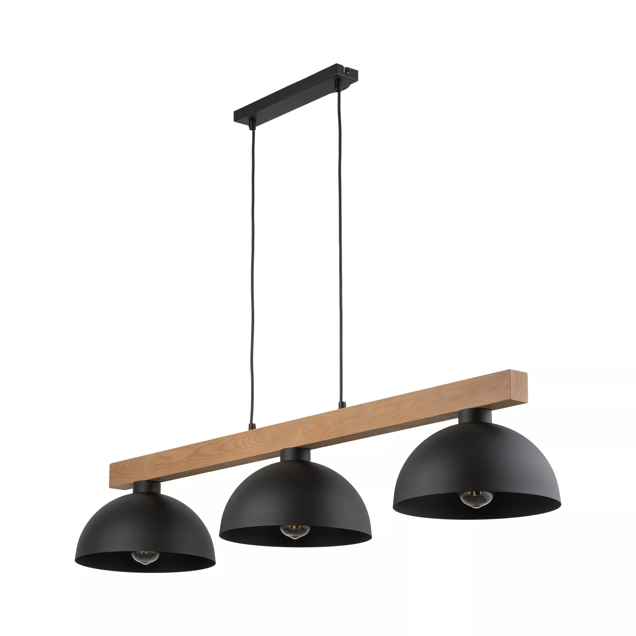 OSLO BLACK LAMPA WISZĄCA 3 PŁ