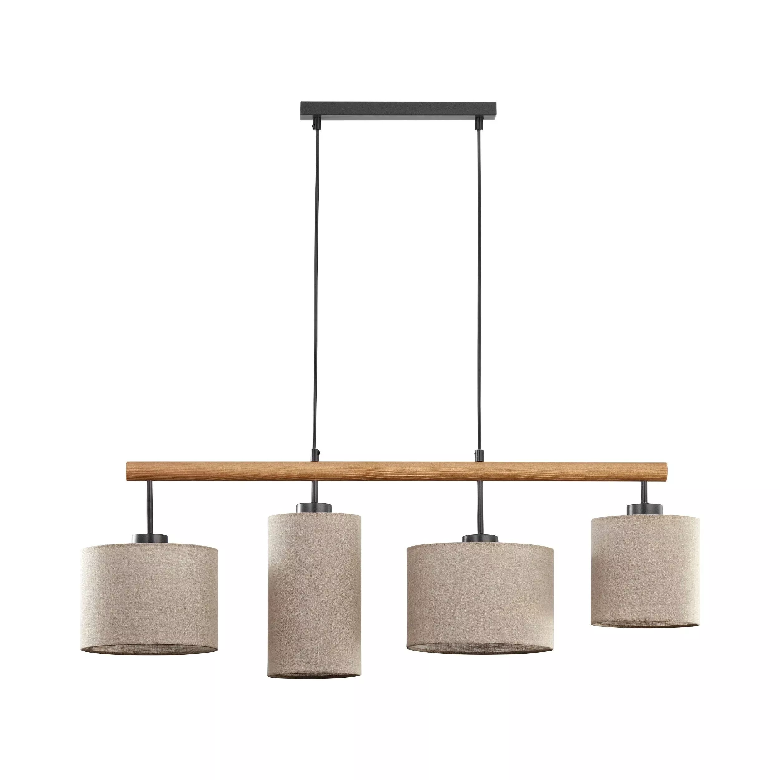 DEVA NATURE LAMPA WISZĄCA 4 PŁ  FSC 100%