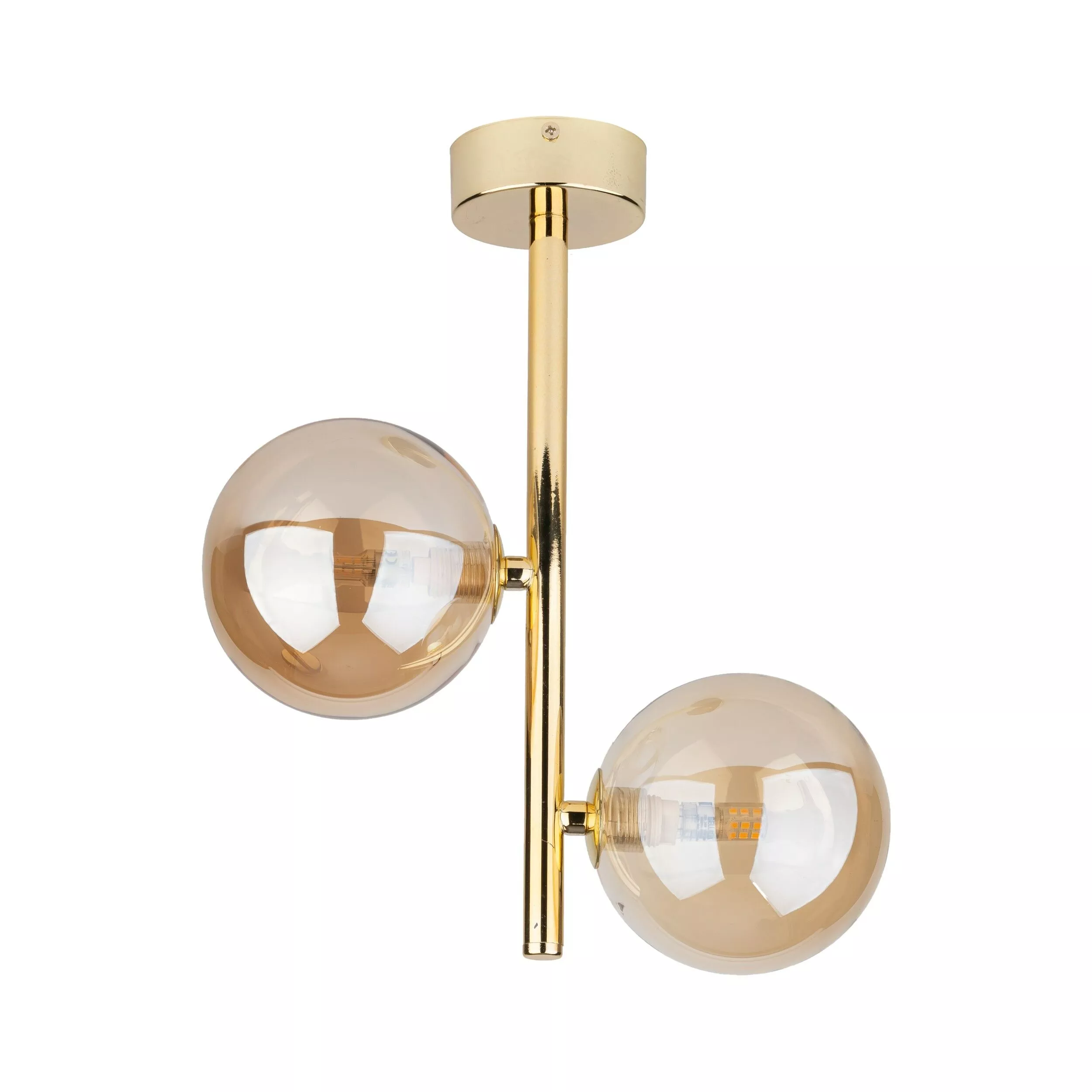 ESTERA GOLD LAMPA SUFITOWA 2 PŁ