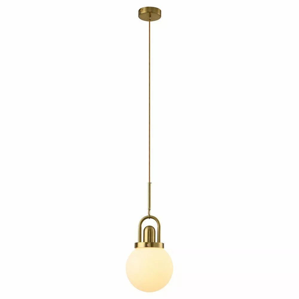 LAMPA WISZĄCA PEARL ZŁOTA 20 CM