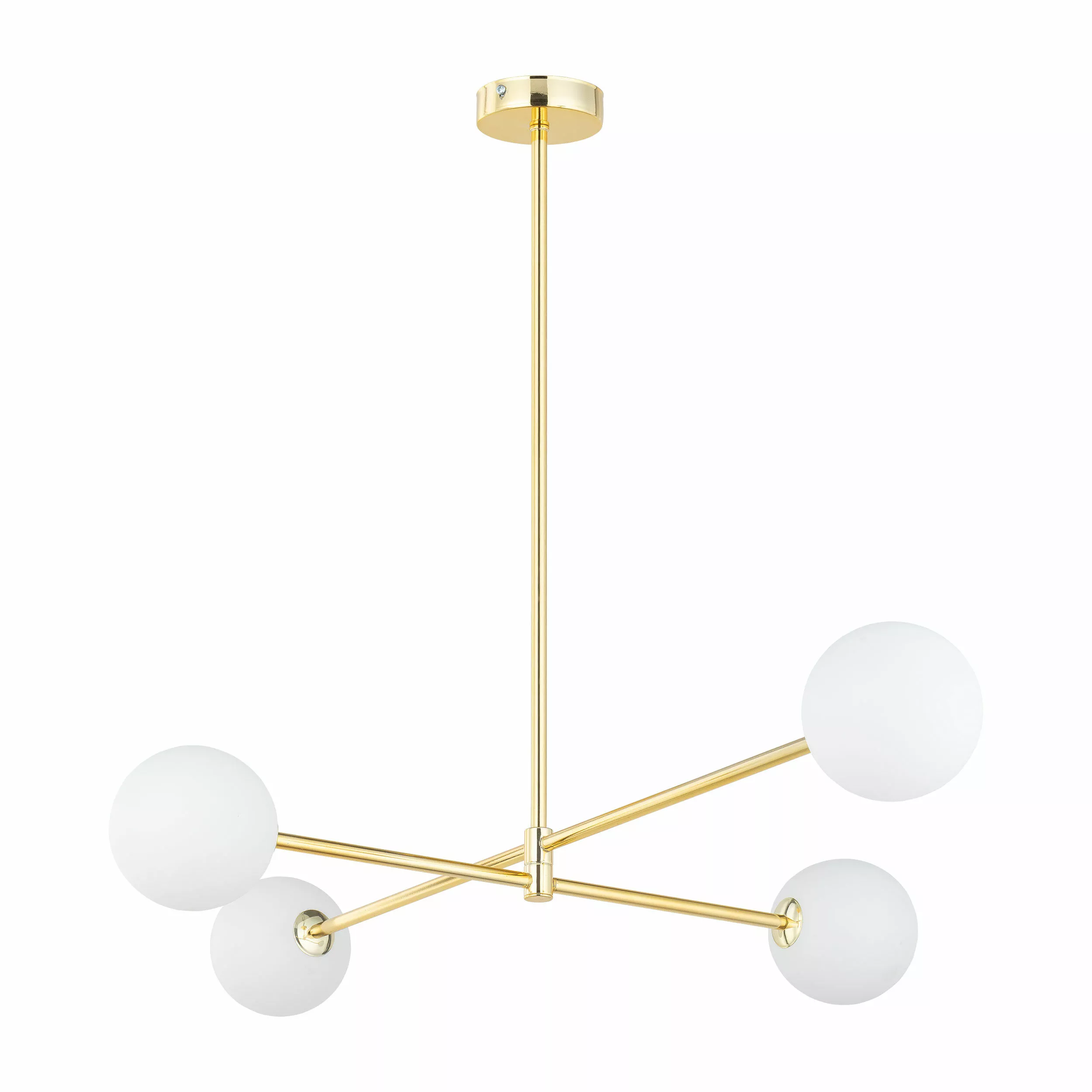 SARIUS GOLD LAMPA SUFITOWA 4 PŁ WYSOKA