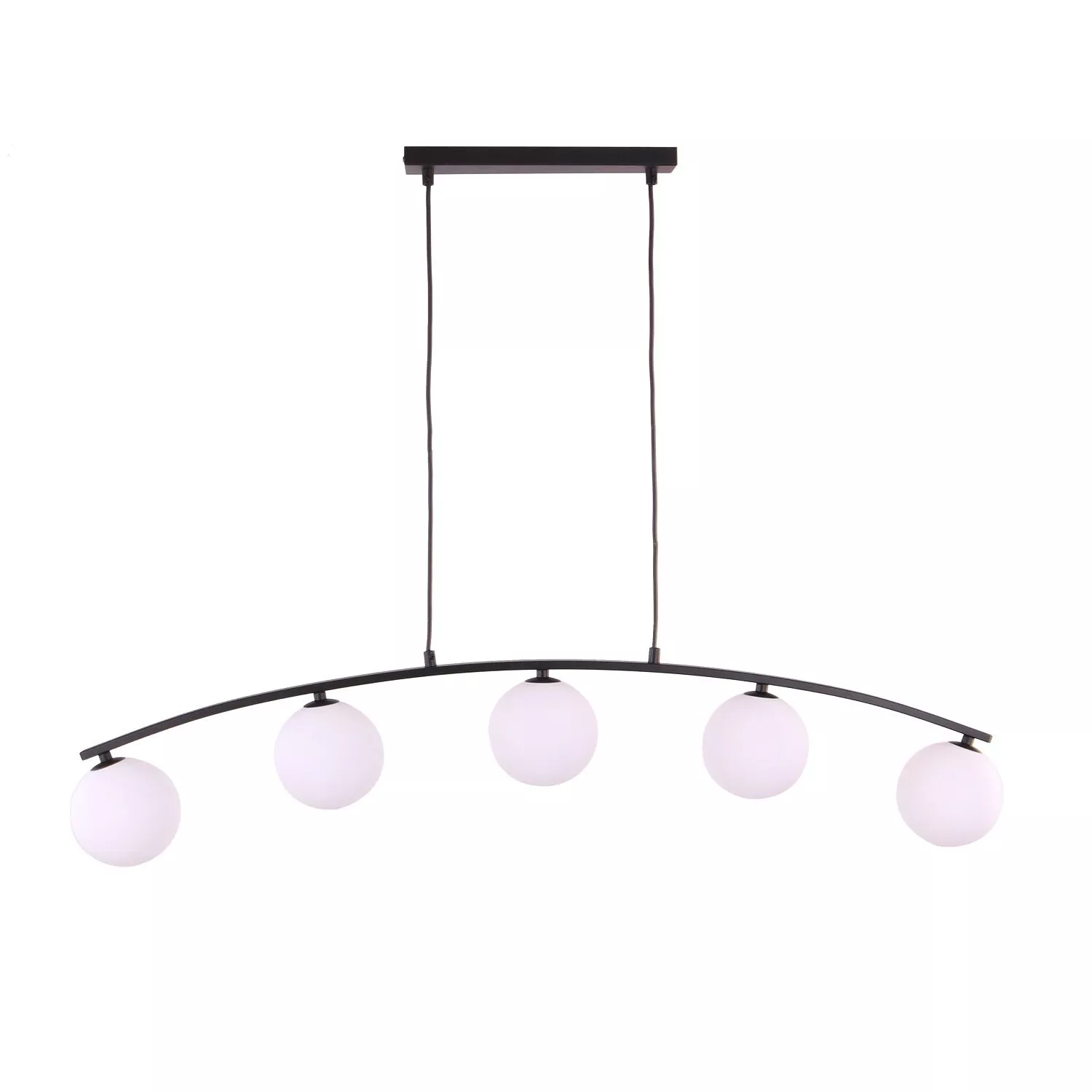 AMARO BLACK/WHITE LAMPA WISZĄCA 5 PŁ