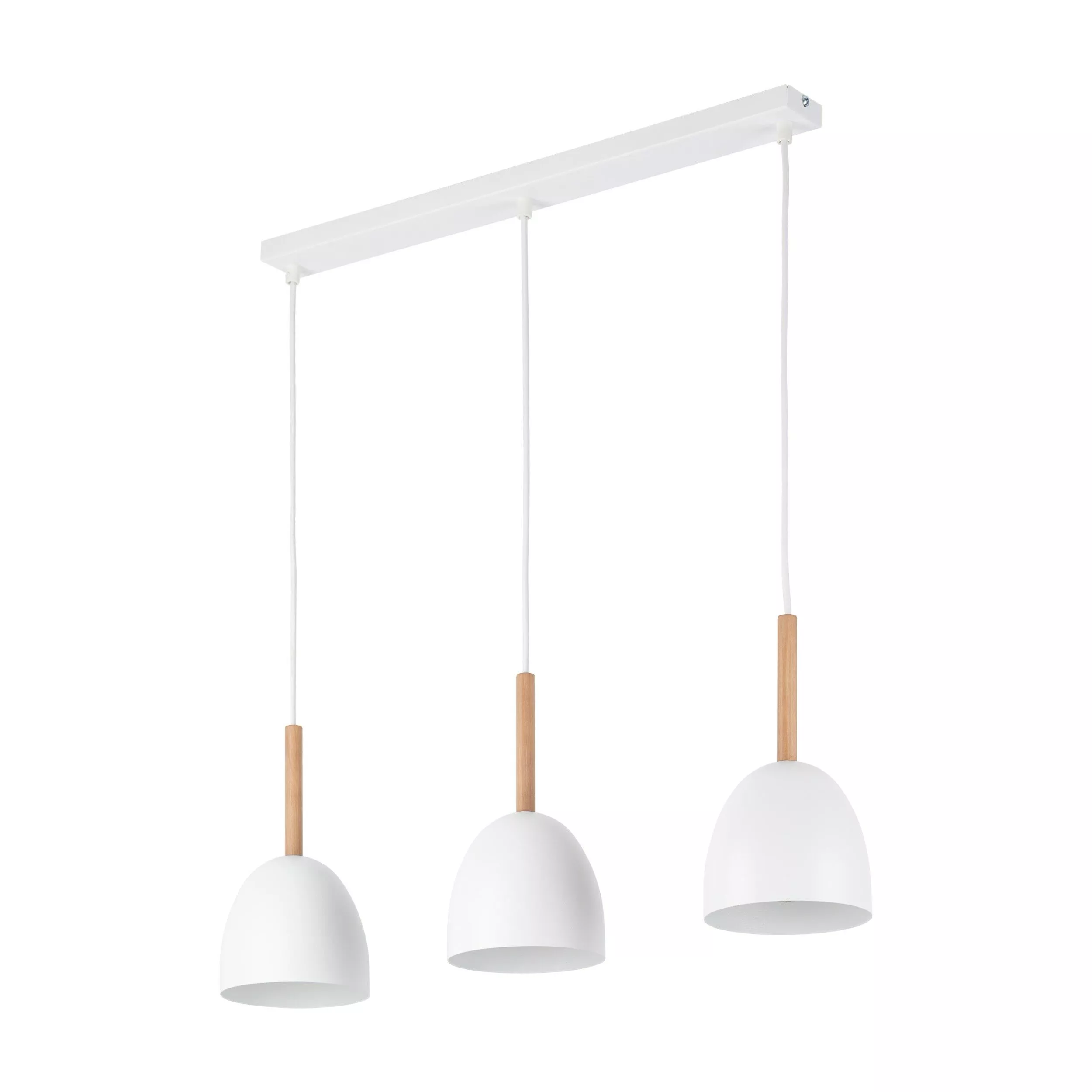NORD WHITE LAMPA WISZĄCA 3 PŁ