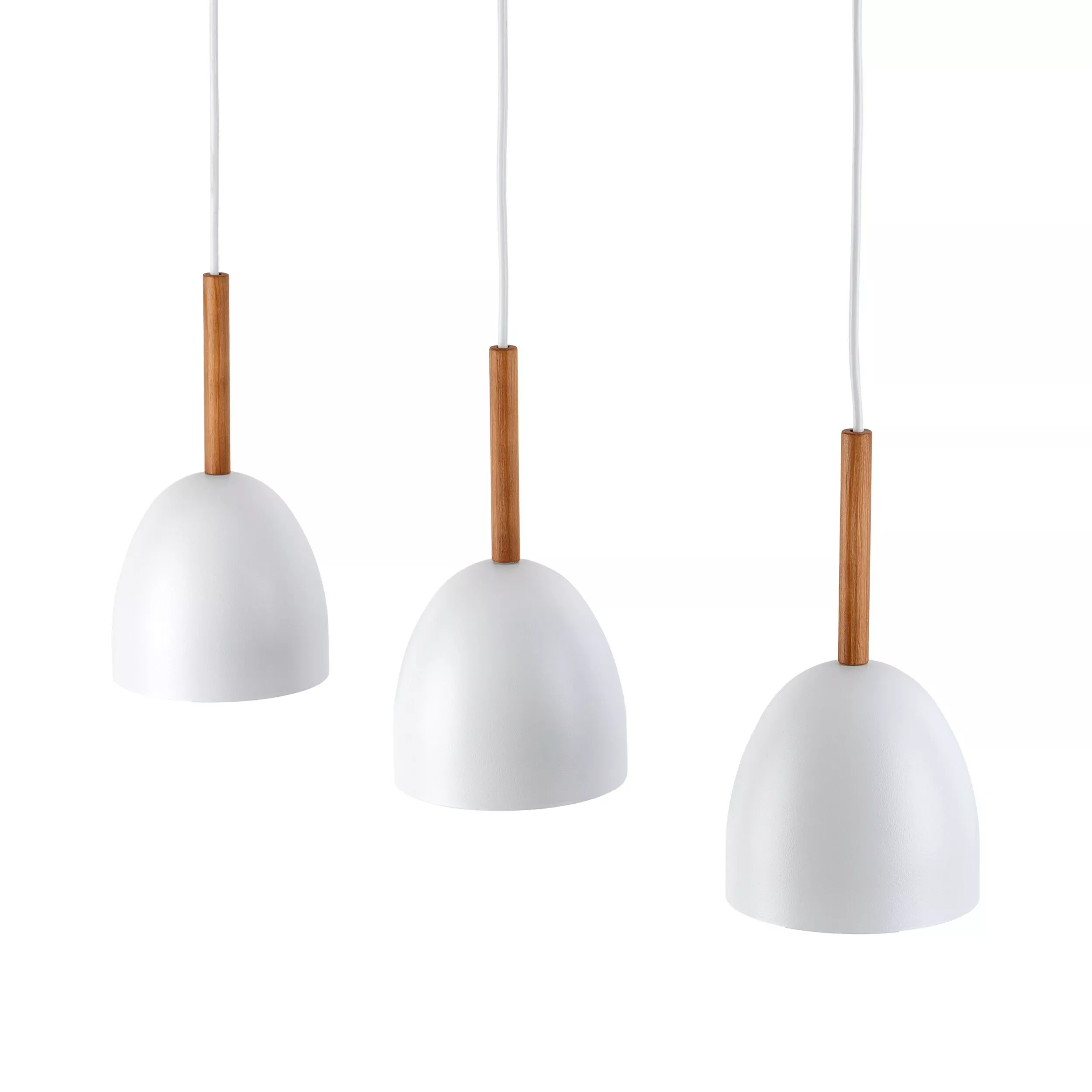 NORD WHITE LAMPA WISZĄCA 3 PŁ