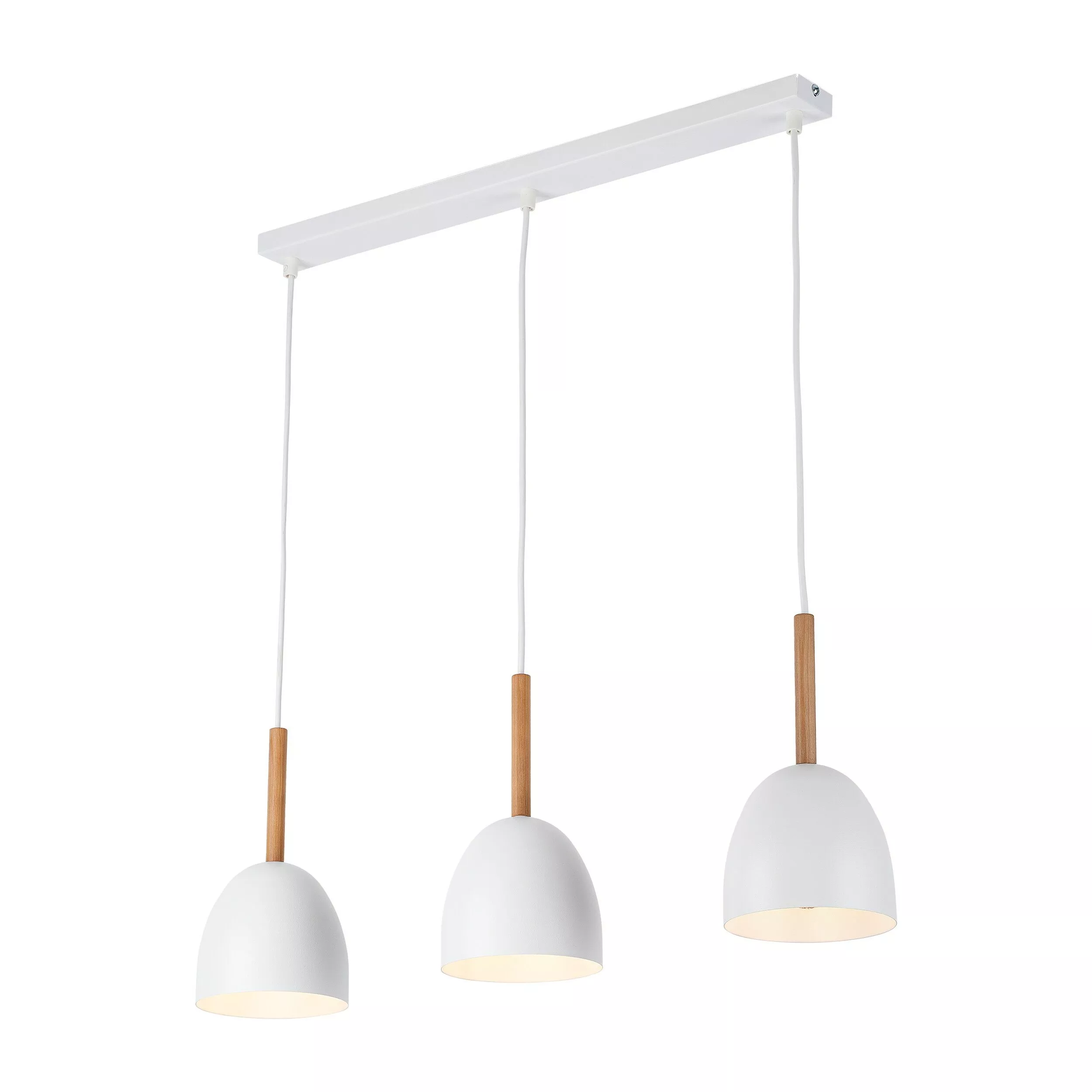 NORD WHITE LAMPA WISZĄCA 3 PŁ