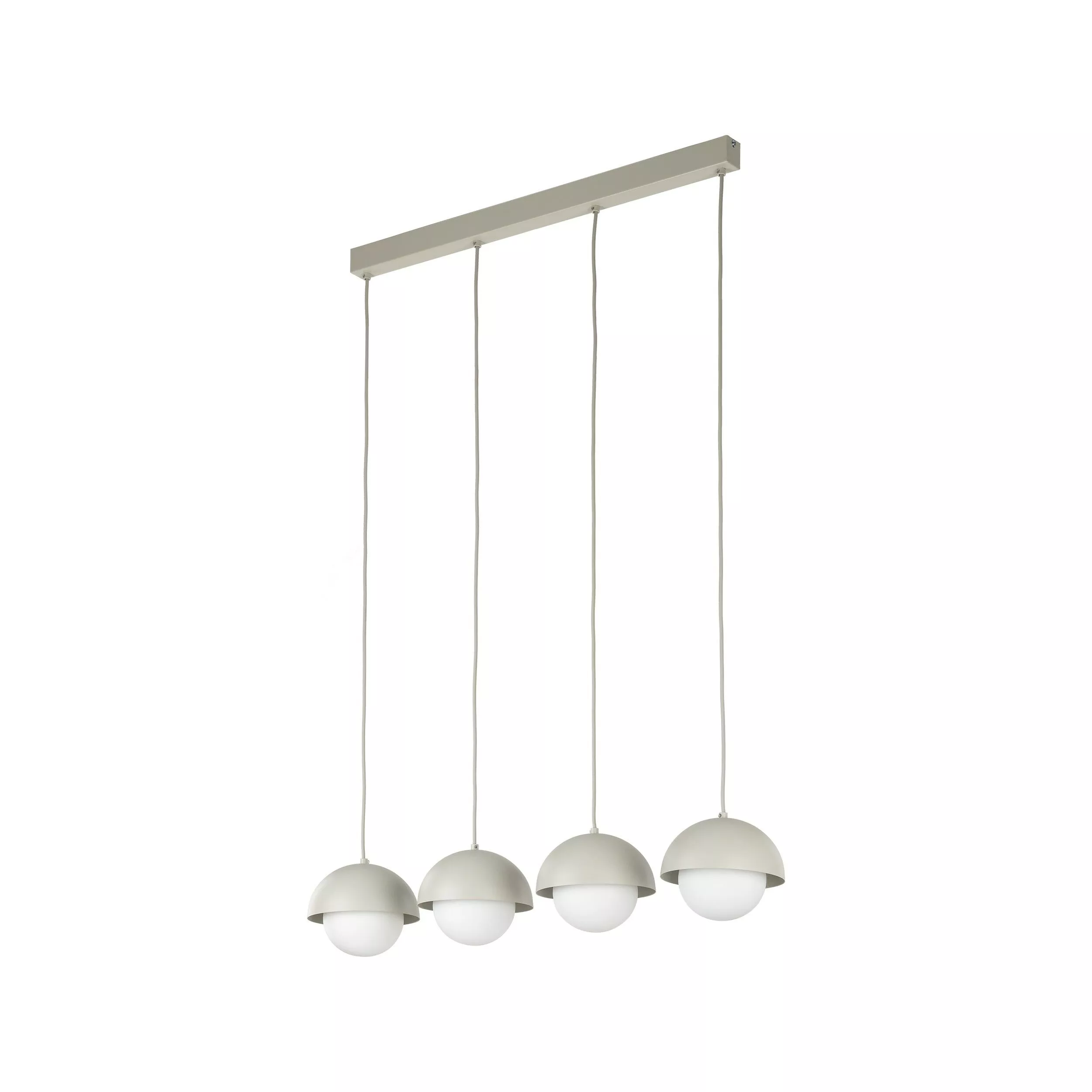 BONO BEIGE LAMPA WISZĄCA 4 LISTWA