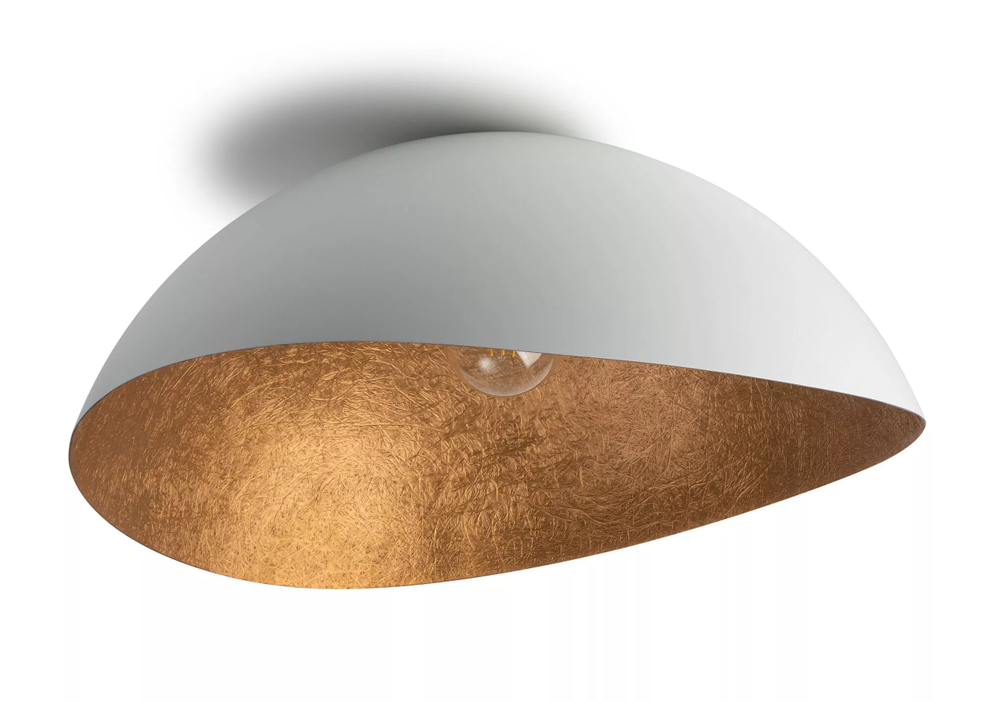 SIGMA 40620 SOLARIS L BIALY MIEDZIANY E27 PLAFON