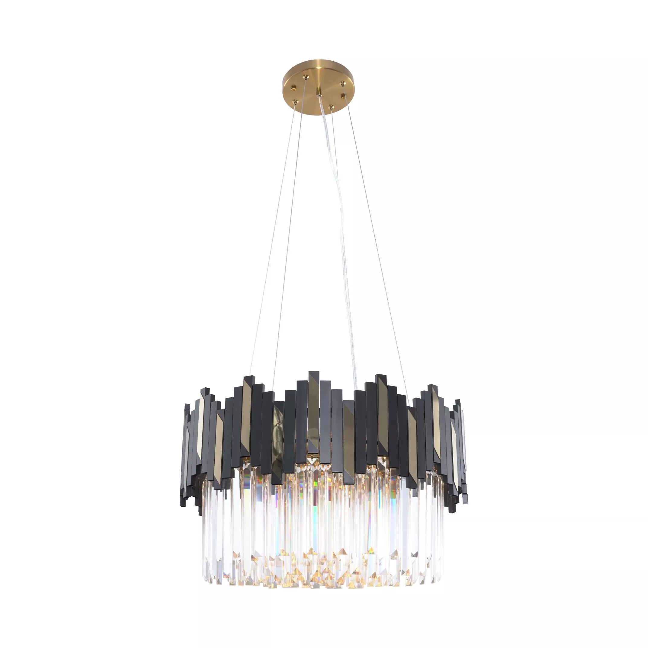 2200018M ROTTA LAMPA WISZĄCA CZARNO-ZŁOTA/BLACK-GOLD