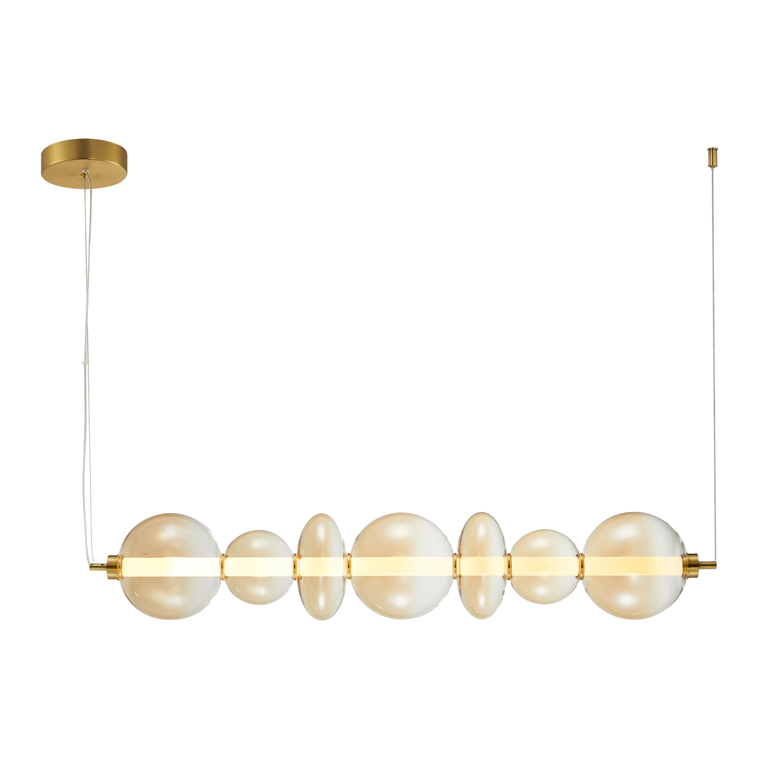 LAMPA WISZĄCA DAPHNE AMBER 40W