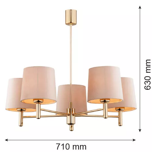 Lampa wisząca Ponte Plus 2105
