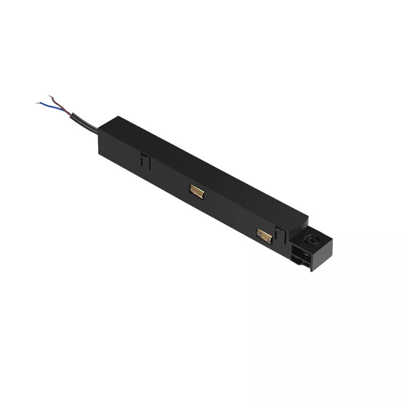 Moduł zasilania magnetycznego do systemu szynowego Alfa 1-fazowego Czarny AZ4675 Azzardo