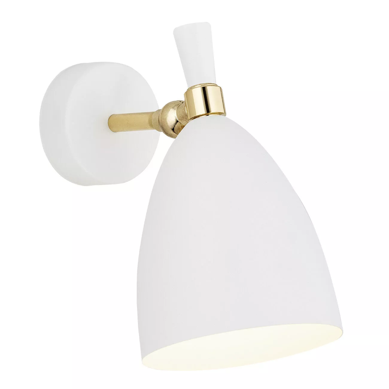 ARGON 4699 CHARLOTTE 1 PL BIALY STRUKTURA/ELEM.MOSIADZ. E27 1X15W KINKIET
