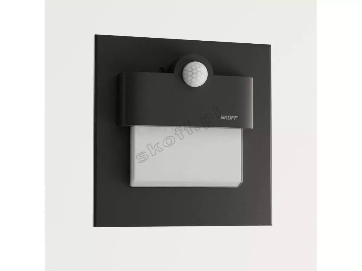 SKOFF TANGO LED PIR 120 MOTION SENSOR LIGHT 10 V DC 1,0W IP20 LED 3000K MJ-TAN-D-H-1-ML-ML-01